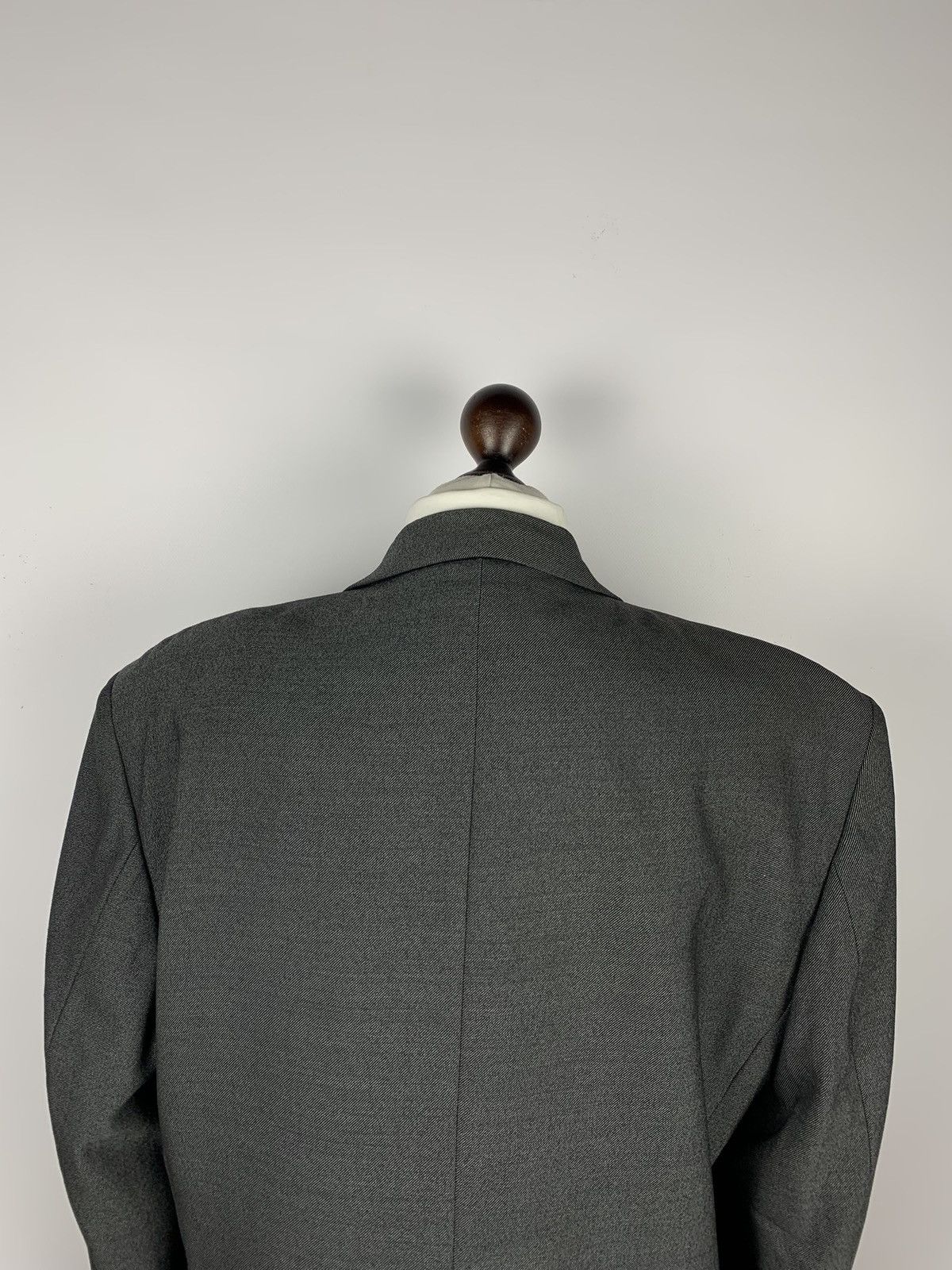 Balmain × Vintage Balmain Paris Wool Blazer Single-Breasted Notch Lapel Sz 40S Size 40S - 6 Thumbnail