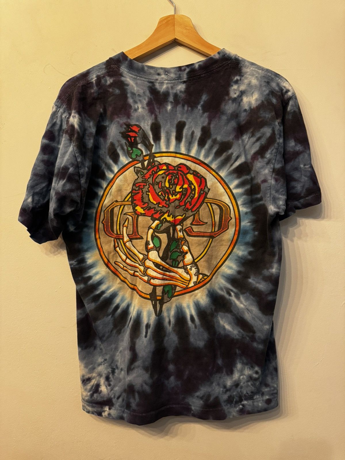 Grateful Dead × Vintage Vintage Abe Lincoln Grateful Dead Tie Dye Shirt Size US M / EU 48-50 / 2 - 3 Thumbnail