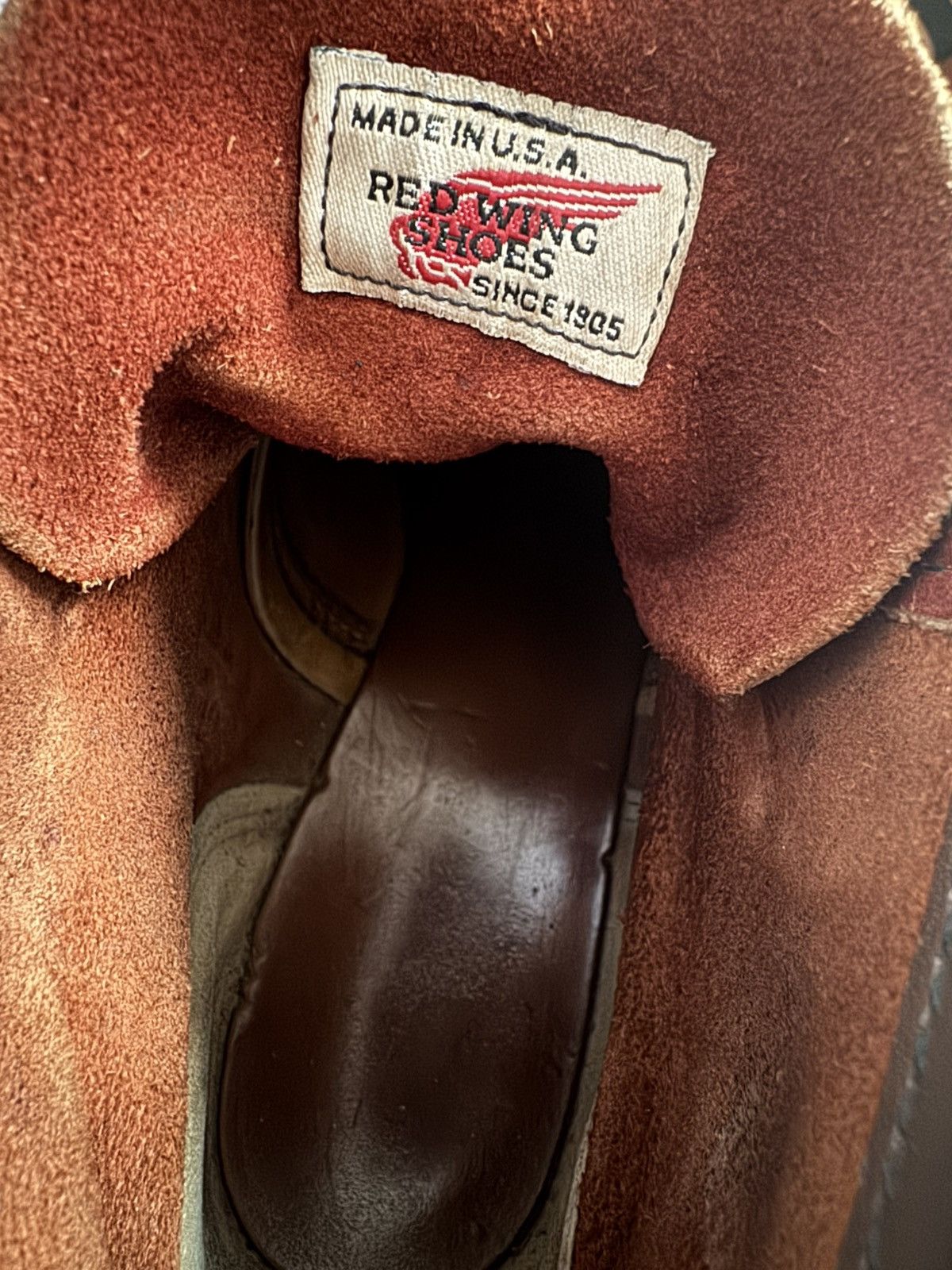 Red Wing Vintage Red Wing Irish Setter 875 Moc Toe Boots Made in USA Size US 8.5 / EU 41-42 - 10 Thumbnail