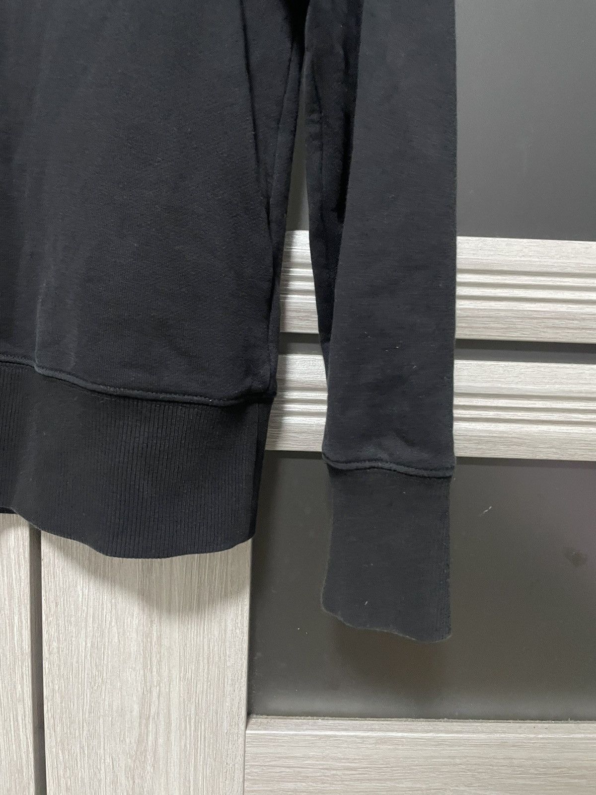 Adidas × Japanese Brand × Yohji Yamamoto Yohji Yamamoto Y3 Adidas Sweatshirt Crewneck Black Logo Size US M / EU 48-50 / 2 - 3 Thumbnail