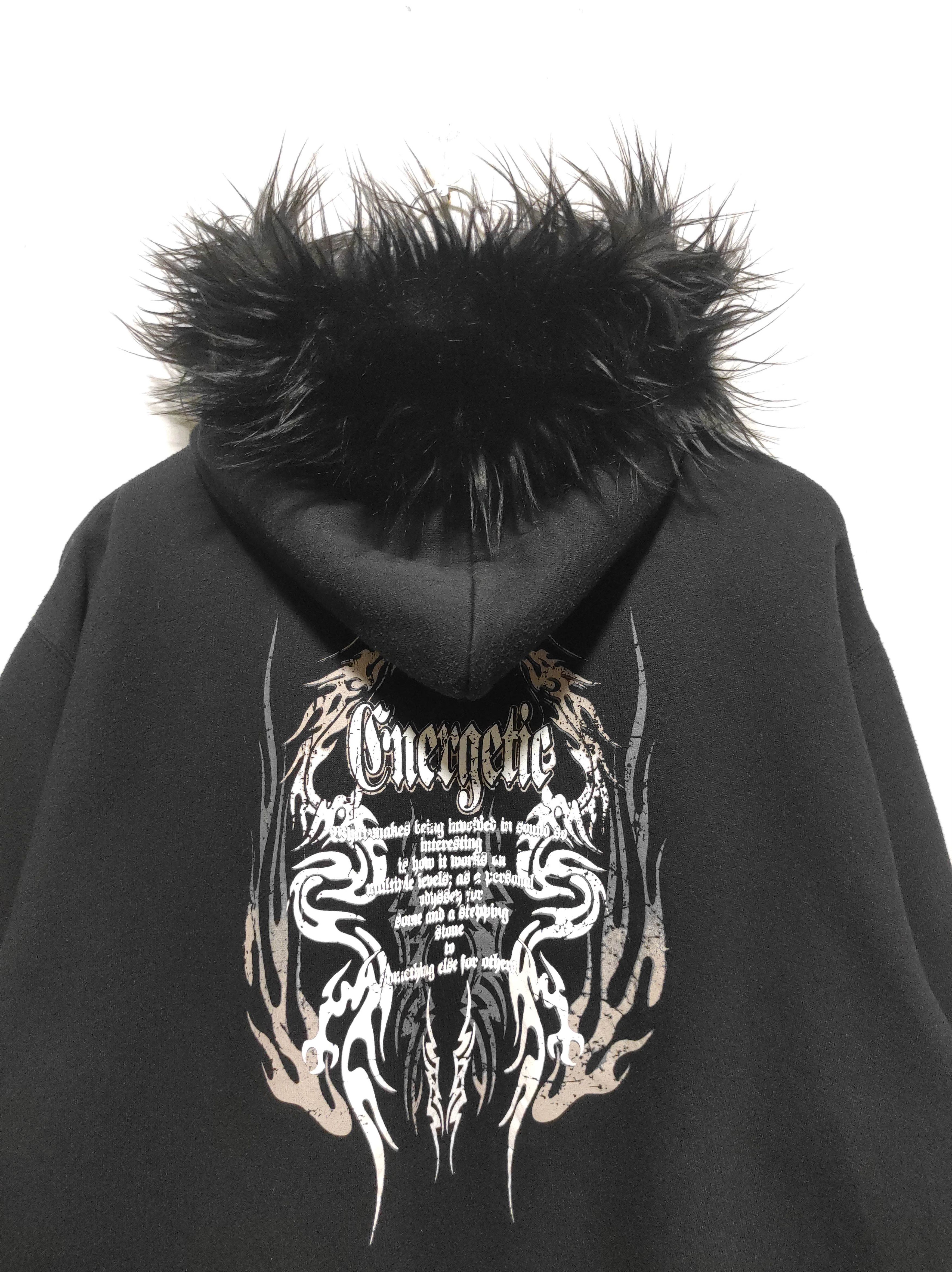 14th Addiction Energetic Poem Zipper Fur Hoodie LGB IfSixWasNine style Size US L / EU 52-54 / 3 - 16 Thumbnail