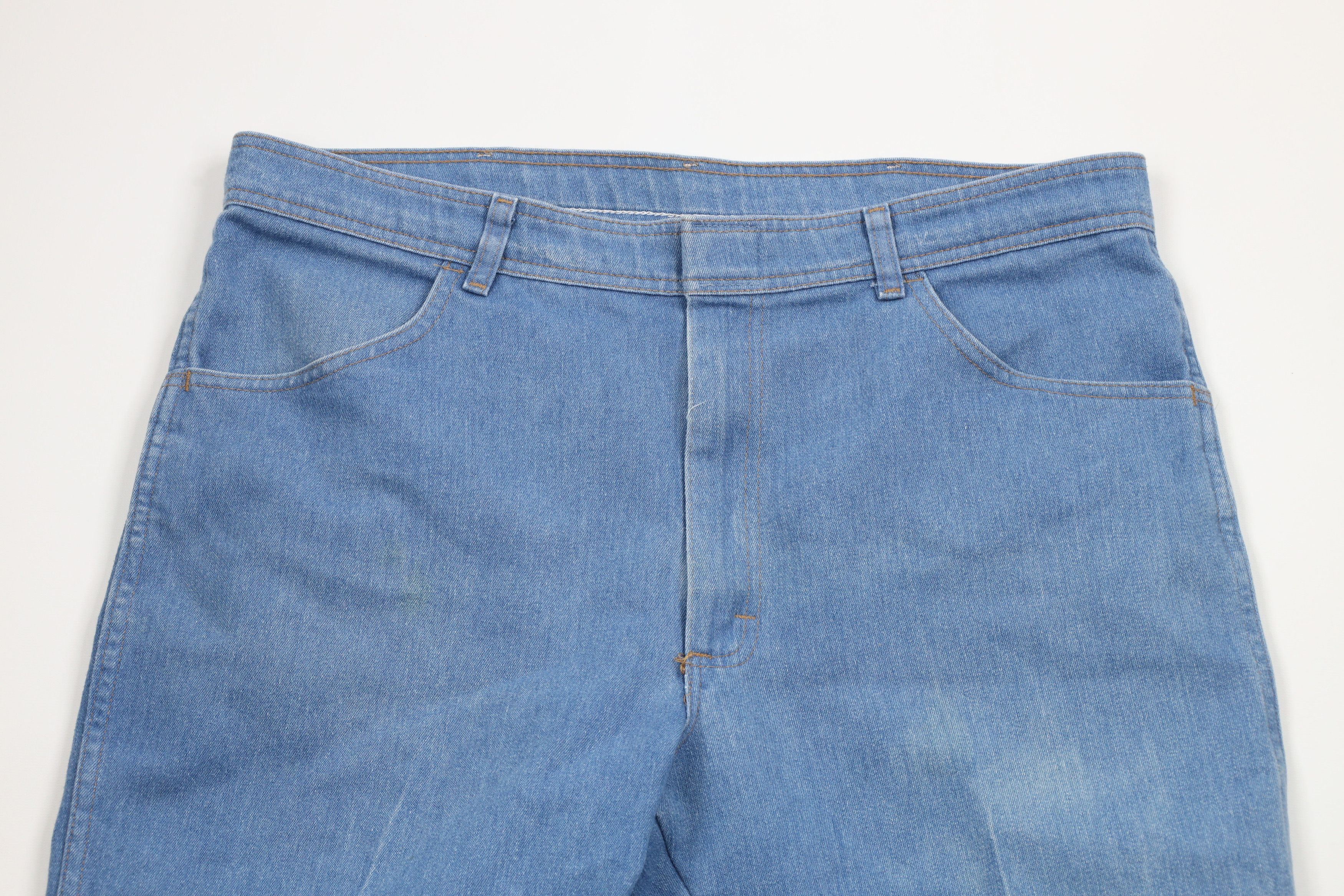 Vintage × Wrangler Vintage 90s Wrangler Flared Bootcut Western Denim Jeans Size US 38 / EU 54 - 2 Thumbnail