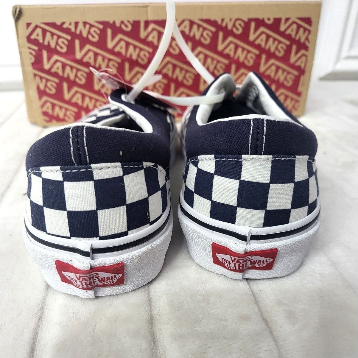 Vans Vans Era Navy Checkerboard Unisex Canvas Low Top W 8, M 6.5 Size US 8 / IT 38 - 5 Thumbnail