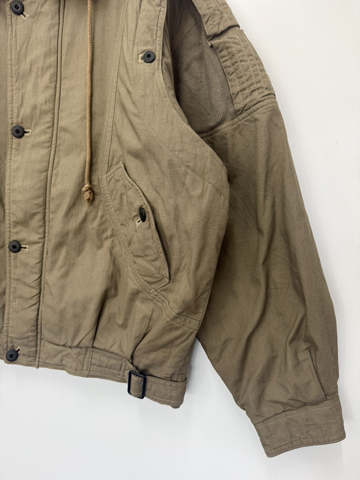 Japanese Brand 🔥 Vtg Gavial Japan Flying Tactical Parachute Bomber Jacket Size US M / EU 48-50 / 2 - 3 Thumbnail