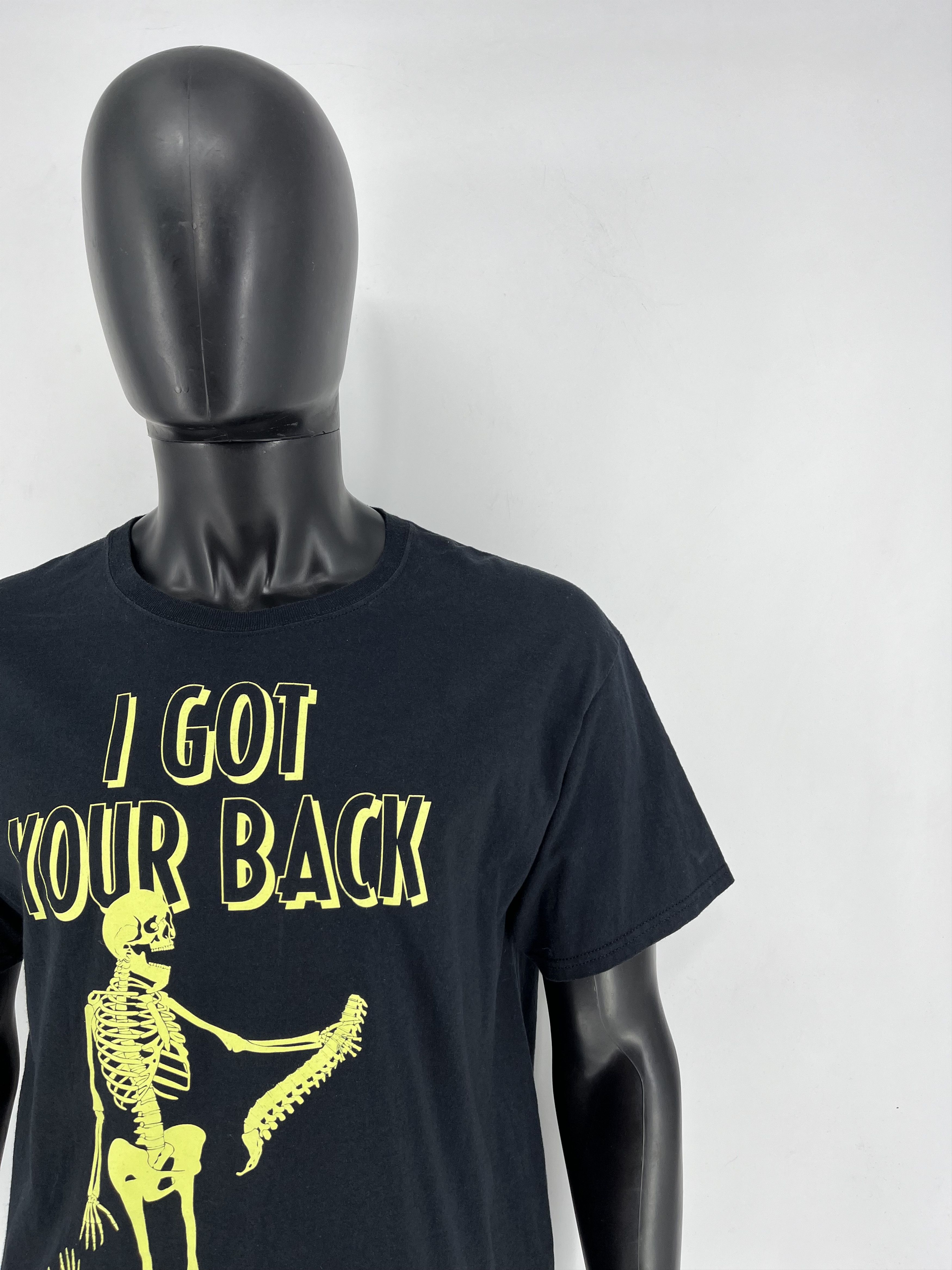Other I GOT YOUR BACK Glow In The Dark Men's T Shirt Skeletons Size US L / EU 52-54 / 3 - 7 Thumbnail
