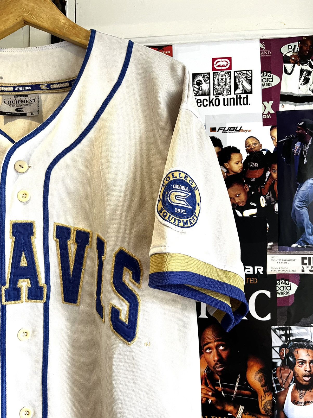 Colosseum Athletics × MLB × NCAA JERSEY BASEBALL COLLOSEUM ATHLETIC UC DAVISAGGIES CALIFORNIA Size US XL / EU 56 / 4 - 3 Thumbnail