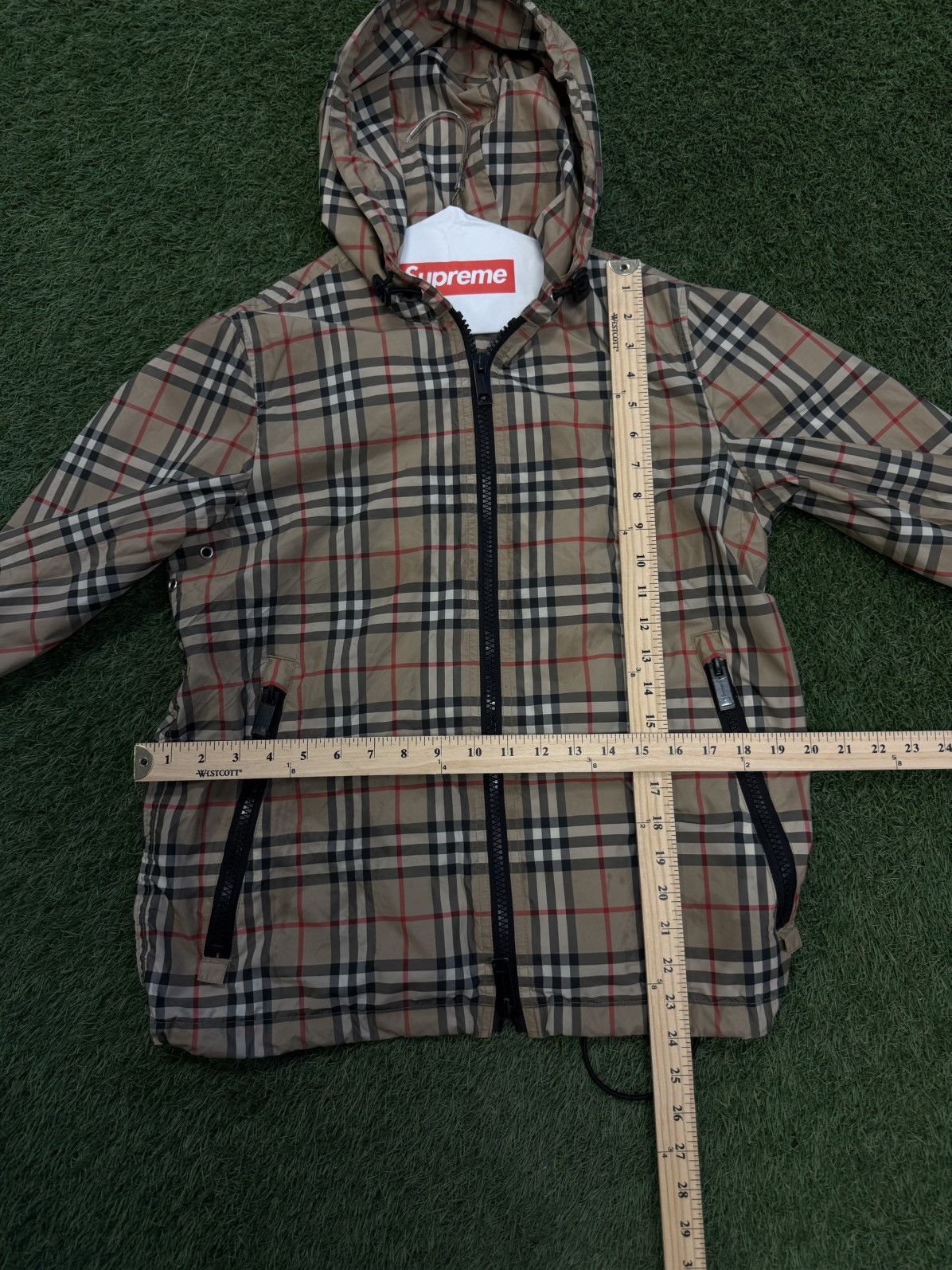 Burberry Size 4UK/2US (XS) - Burberry Vintage Check Hooded Jacket Size XS / US 0-2 / IT 36-38 - 19 Thumbnail