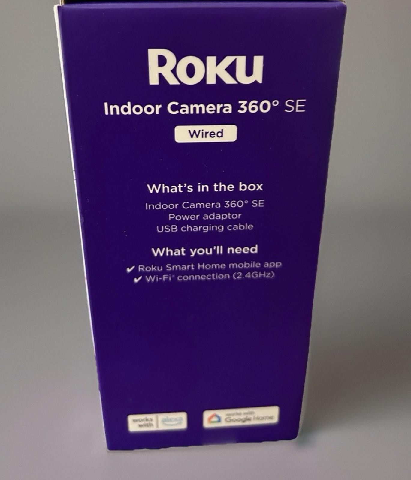 Route 66 Roku Smart Camera 360°SE Motion Detection 2way Audio Tilt Size ONE SIZE - 3 Thumbnail