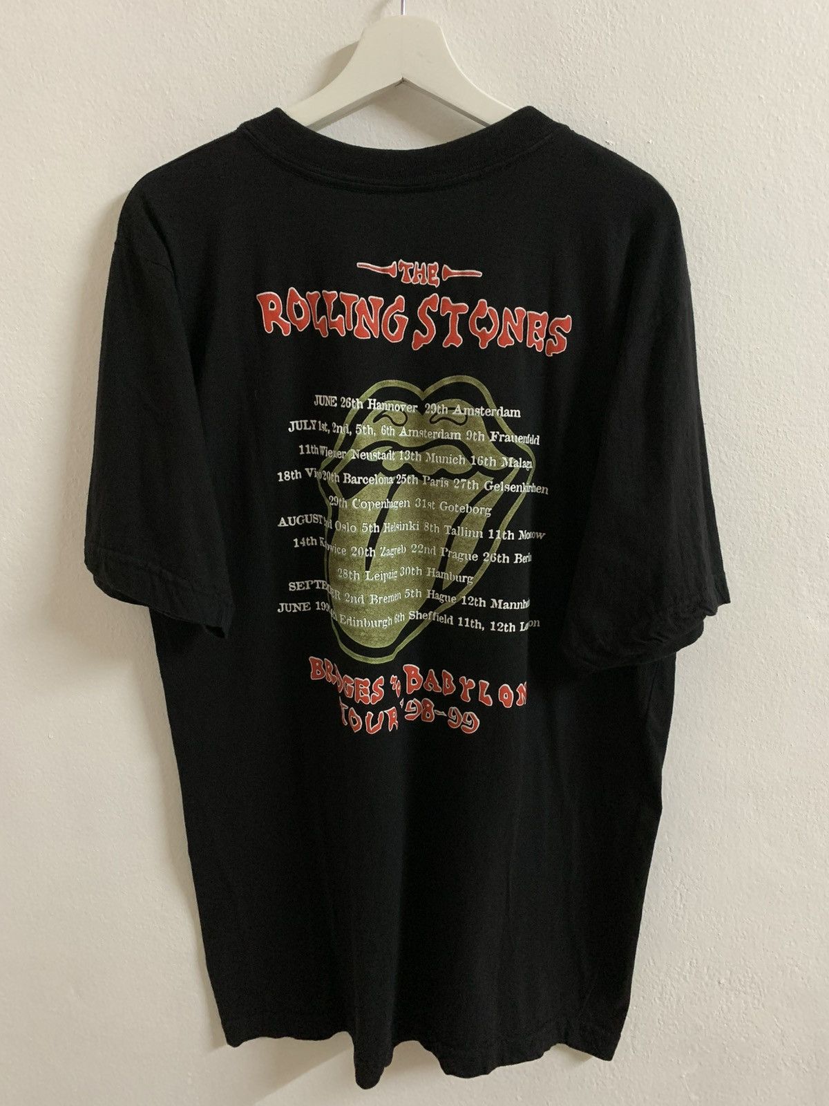 The Rolling Stones The Rolling Stones Bridges to Babylon Tour '98-99 Size US M / EU 48-50 / 2 - 5 Thumbnail