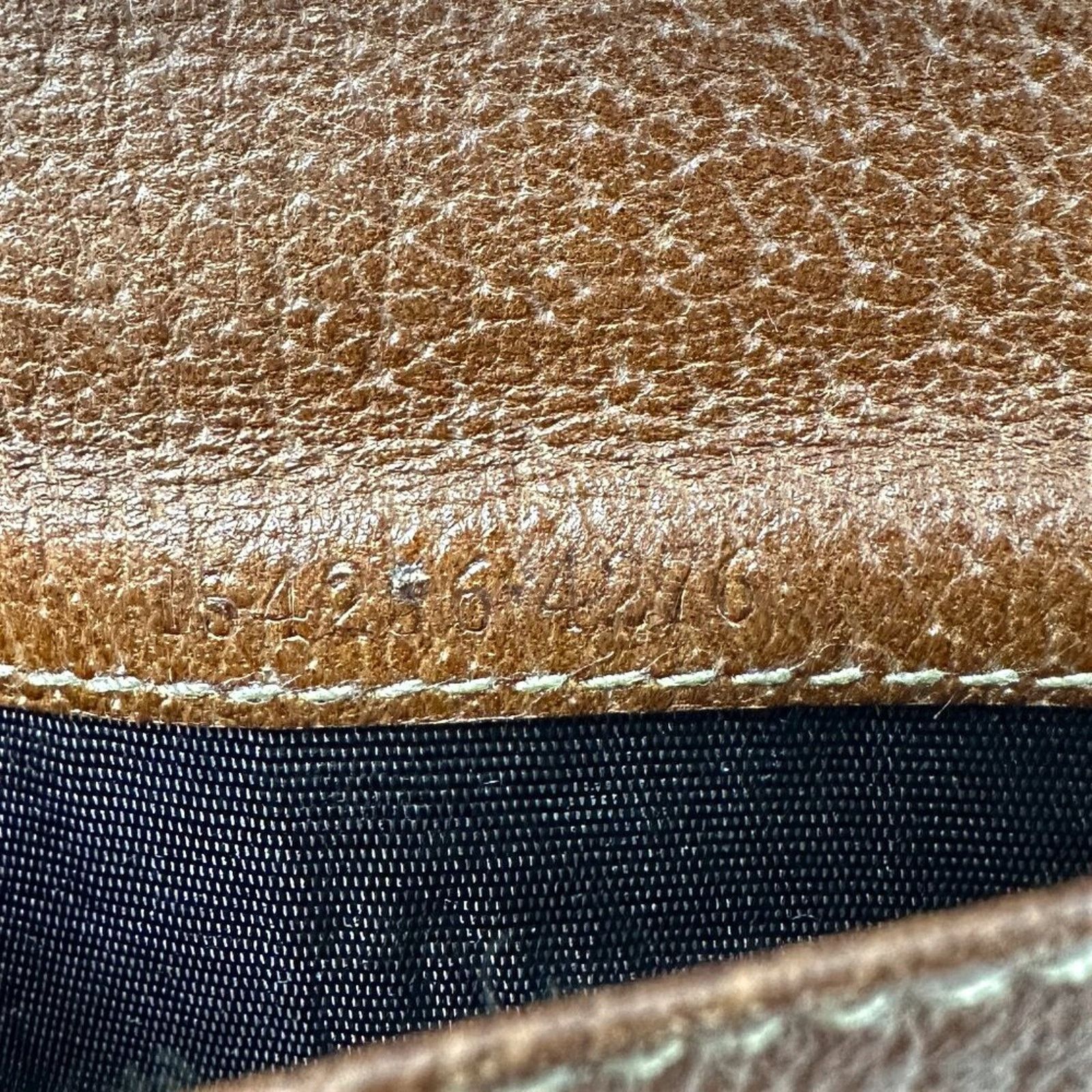 Gucci Gucci Denim GG Monogram Canvas and D-Ring Leather Wallet Size ONE SIZE - 7 Thumbnail