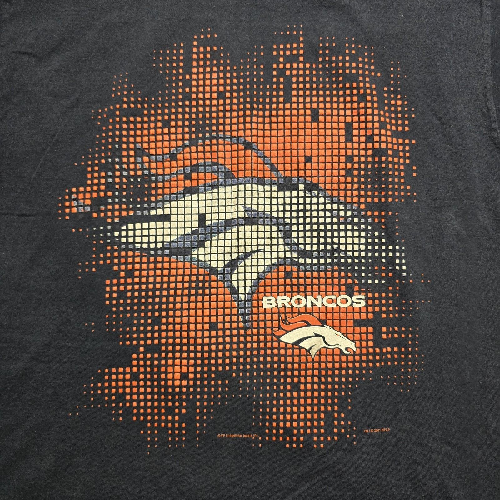 CSA Vintage Denver Broncos L Blue NFL Football Tee Y2K 2000s Size US L / EU 52-54 / 3 - 2 Thumbnail
