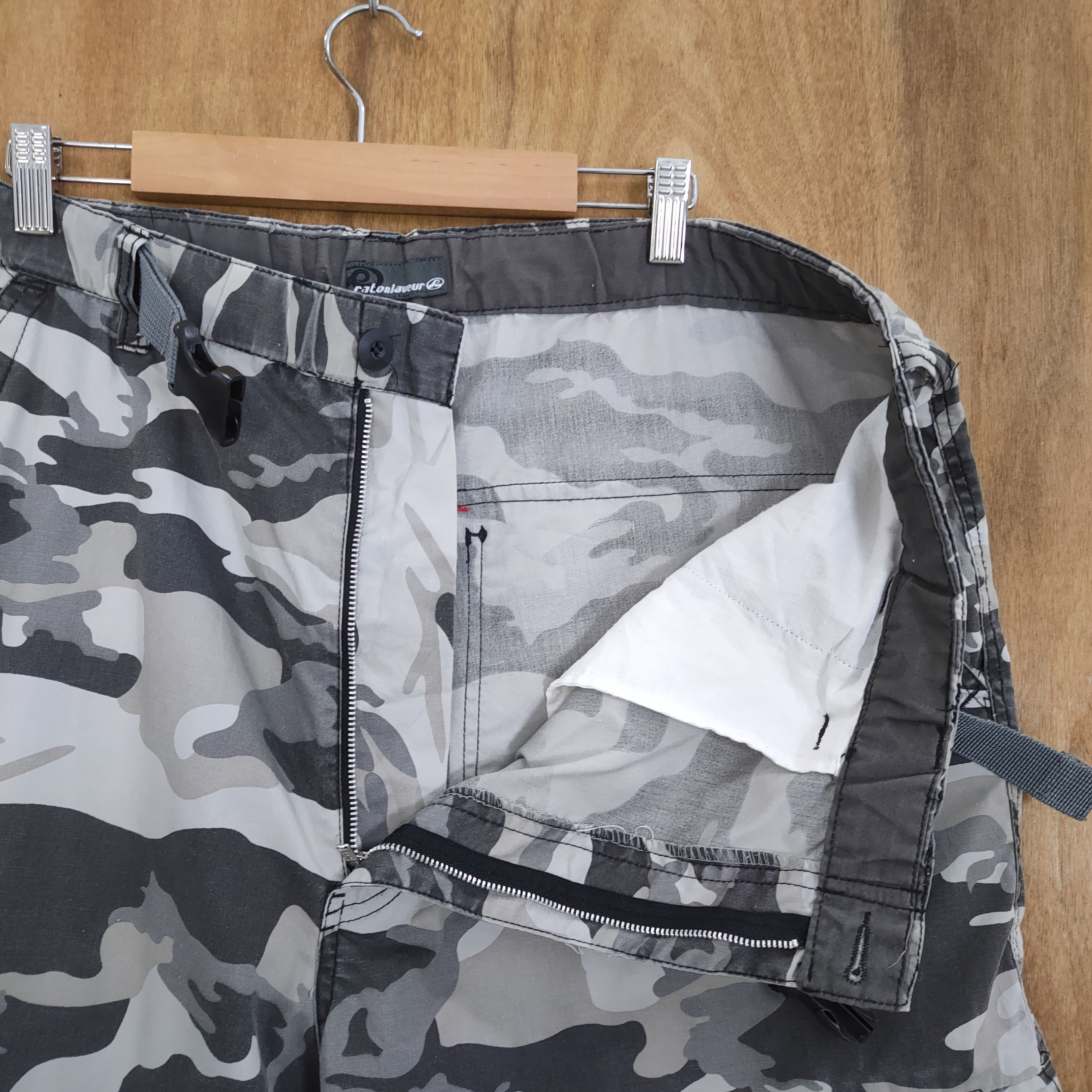 Japanese Brand RATON CAMO CARGO PANTS Size US 40 / EU 56 - 14 Thumbnail