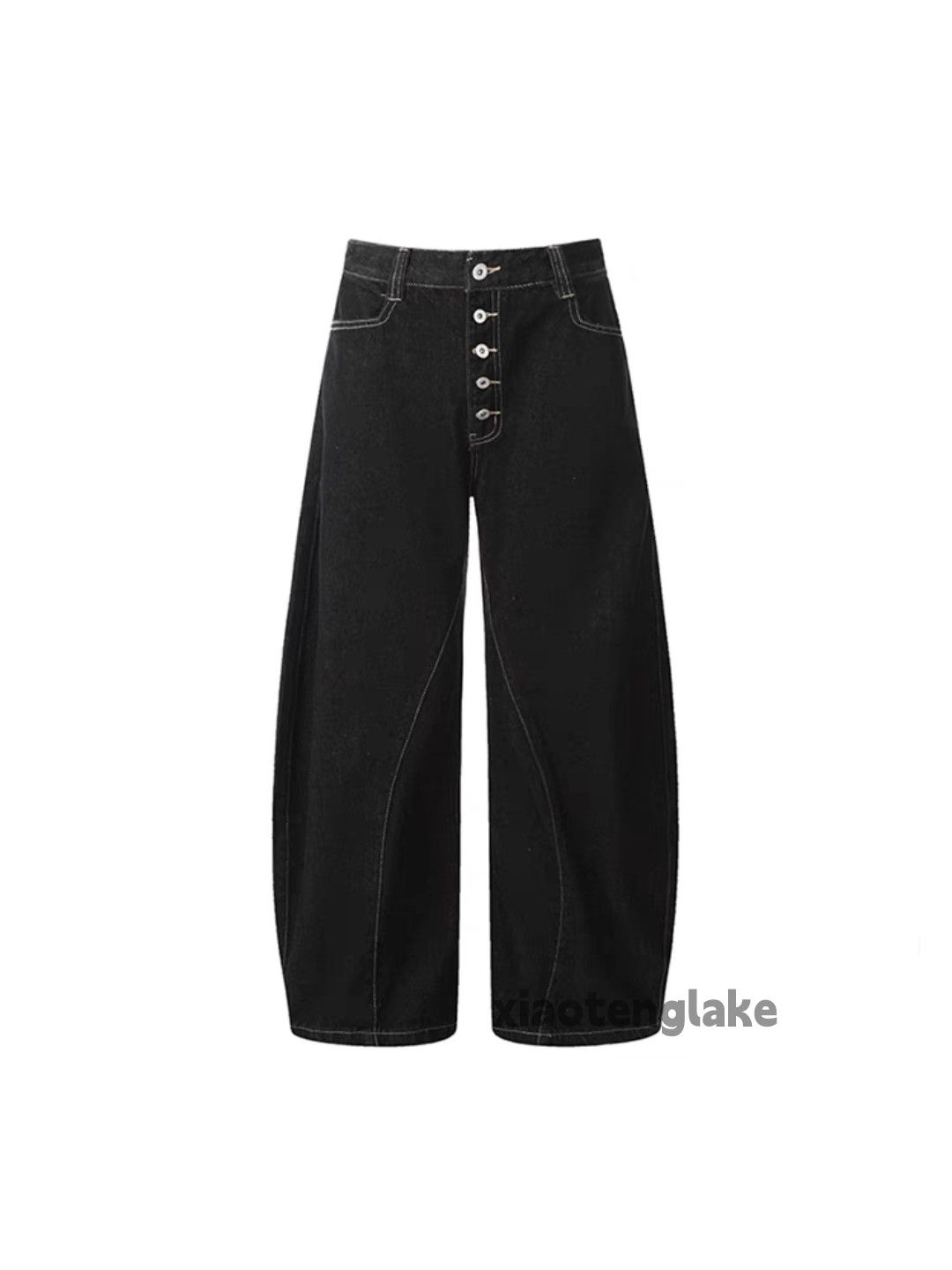 Jean Utility loose baggy skate hiphop yuppie flared pants Size US 32 / EU 48 - 4 Thumbnail