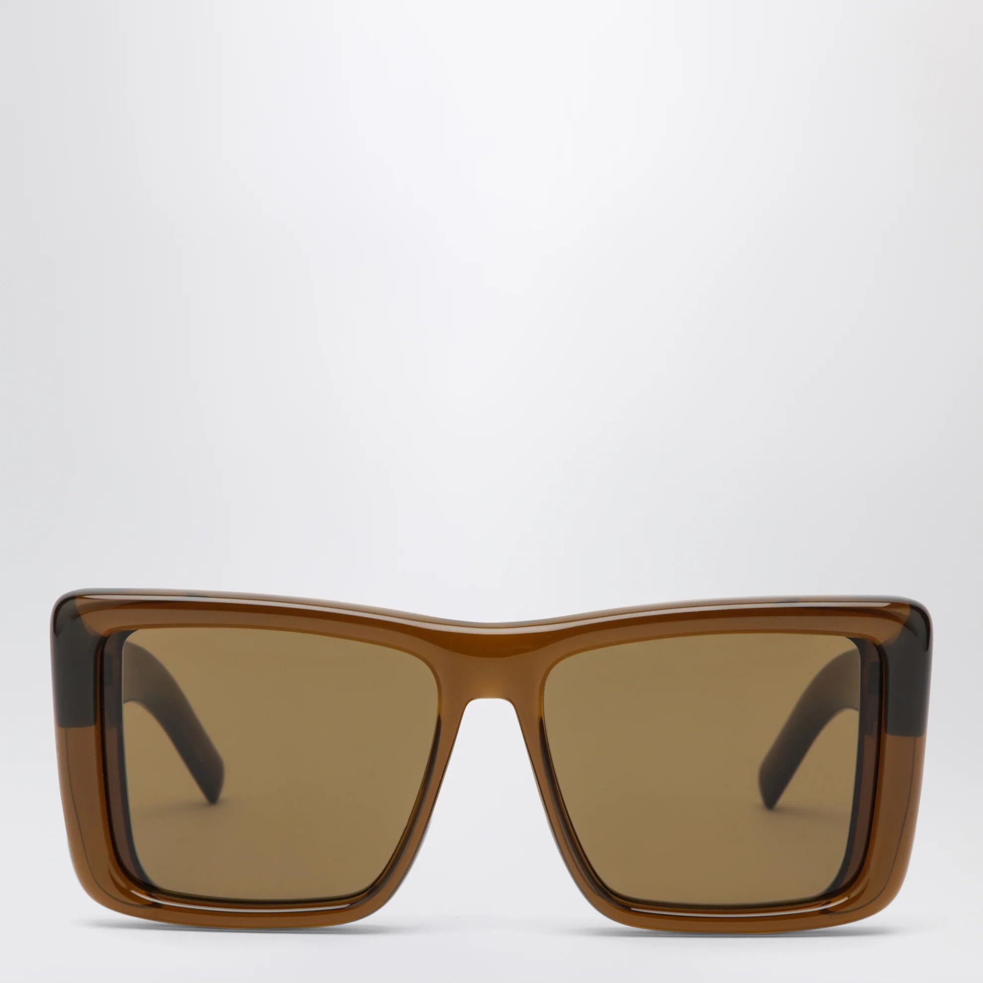 Saint Laurent Paris o1d2blof0526 Size: OS / Square Sunglasses in Khaki Size ONE SIZE - 1 Thumbnail