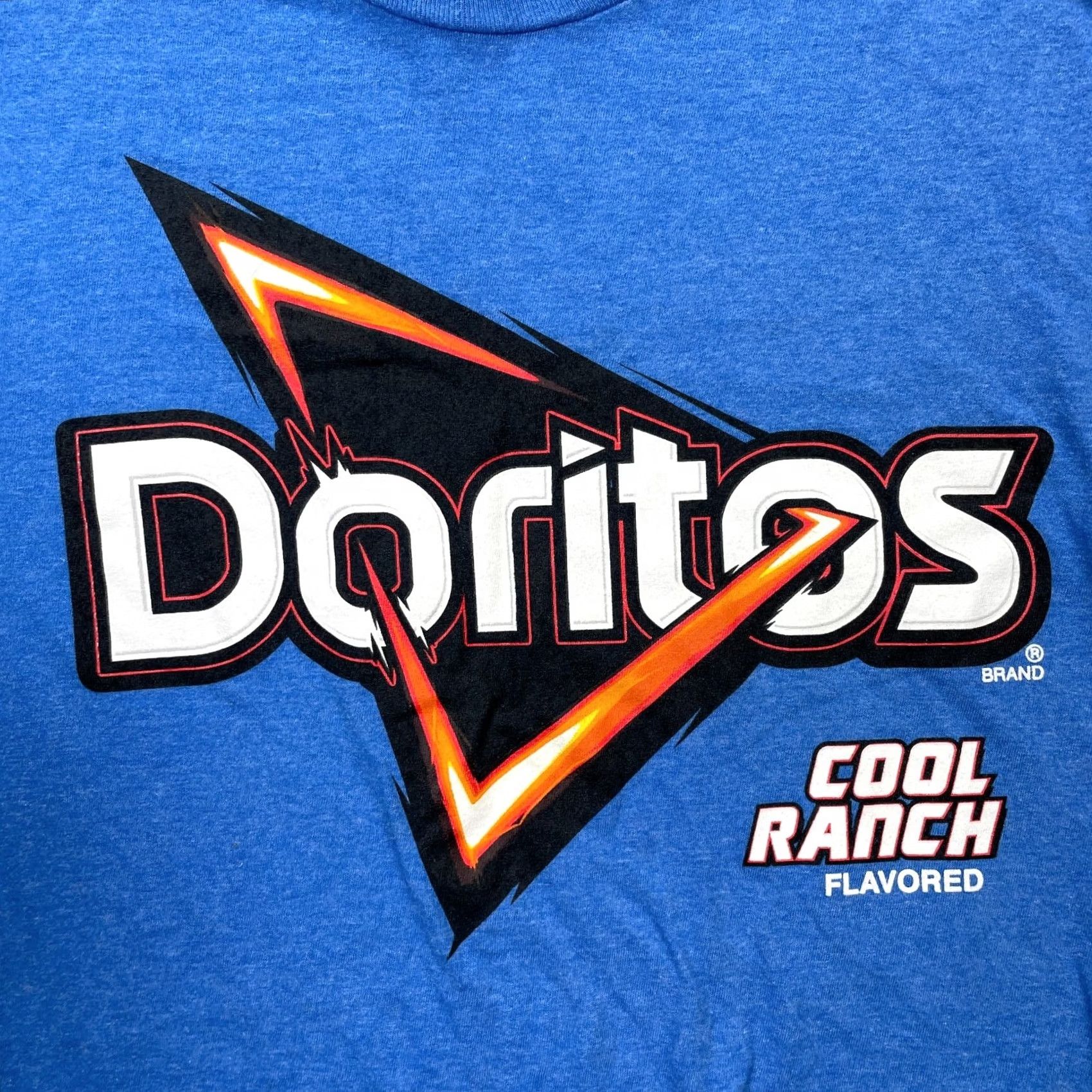 Vintage Doritos Shirt Mens Medium Blue Chips Graphic Print Logo Snacks Cotton Size US M / EU 48-50 / 2 - 4 Thumbnail