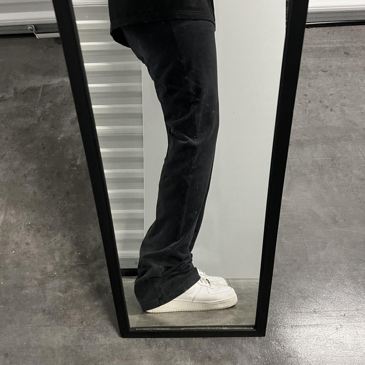 Champion × Vintage Vintage Y2K/2000s Black Loungewear Grunge Sweatpants! Size US 34 / EU 50 - 1 Thumbnail