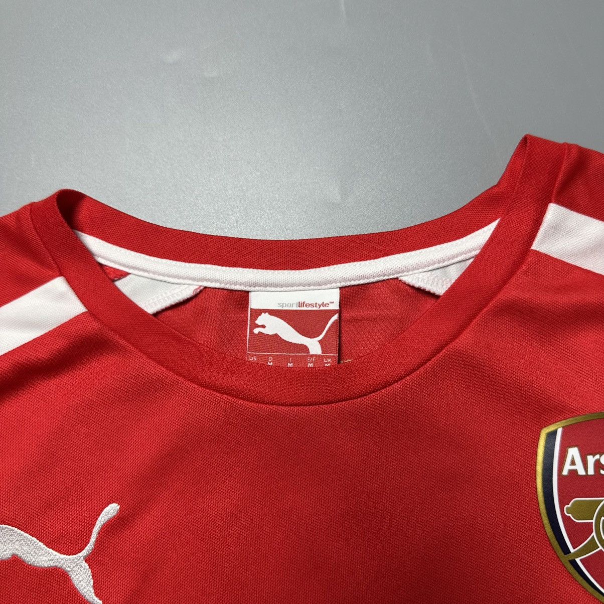 Puma ARSENAL PUMA 2014/2015 FOOTBALL SOCCER HOME JERSEY #11 OZIL Size US M / EU 48-50 / 2 - 5 Thumbnail