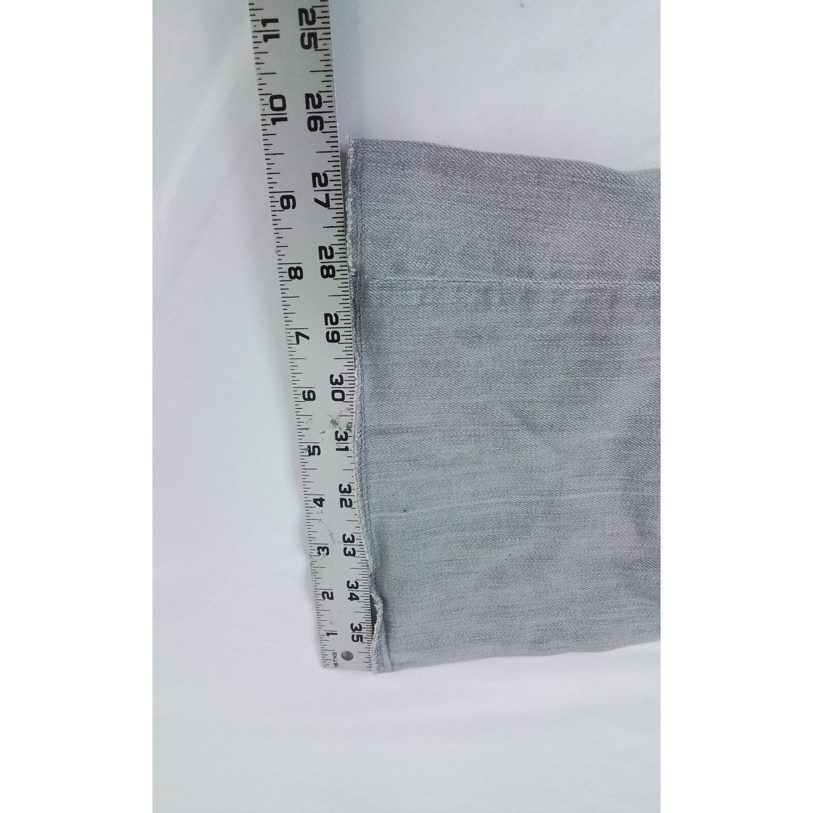MOTHER Mother Denim Jeans Women's 30 Gray Flare Distressed Size 30" / US 8 / IT 44 - 8 Thumbnail