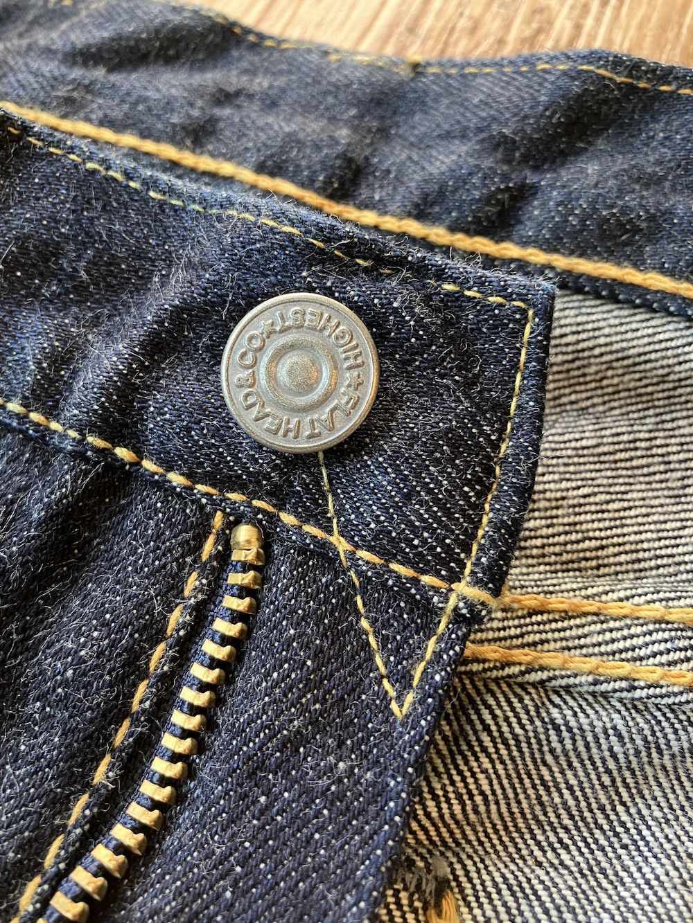 The Flat Head THE FLAT HEAD 1007 Bootcut W31 x L32 Zimbabwe cotton 14.5oz Size US 31 - 7 Thumbnail