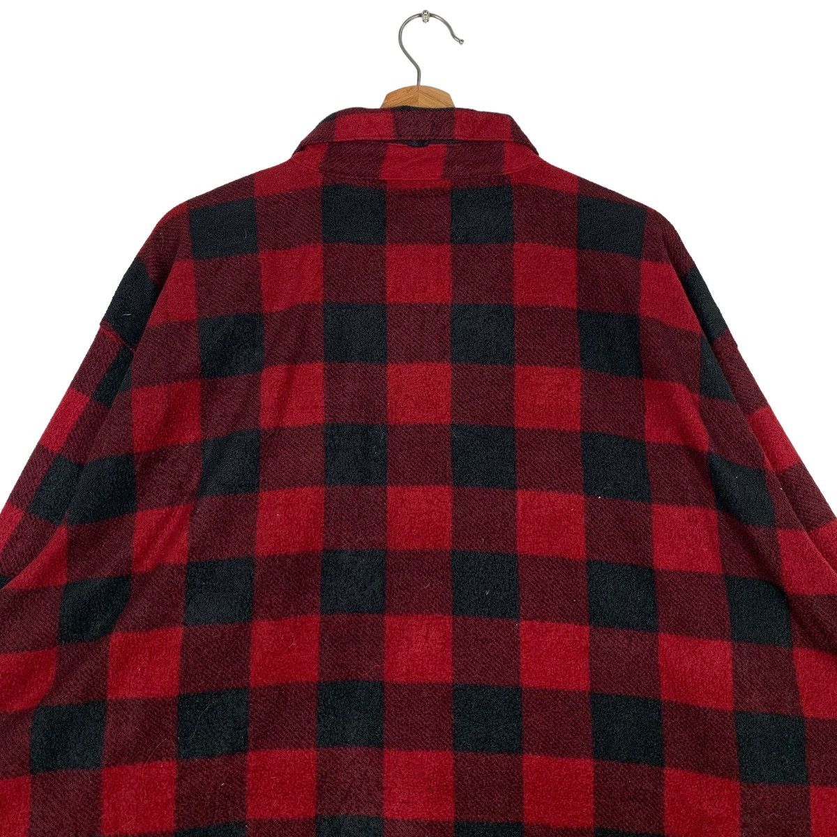 Wrangler WRANGLER Checked Flannel Plaid Button Up Shirt #0417-C19 Size US XXL / EU 58 / 5 - 8 Thumbnail