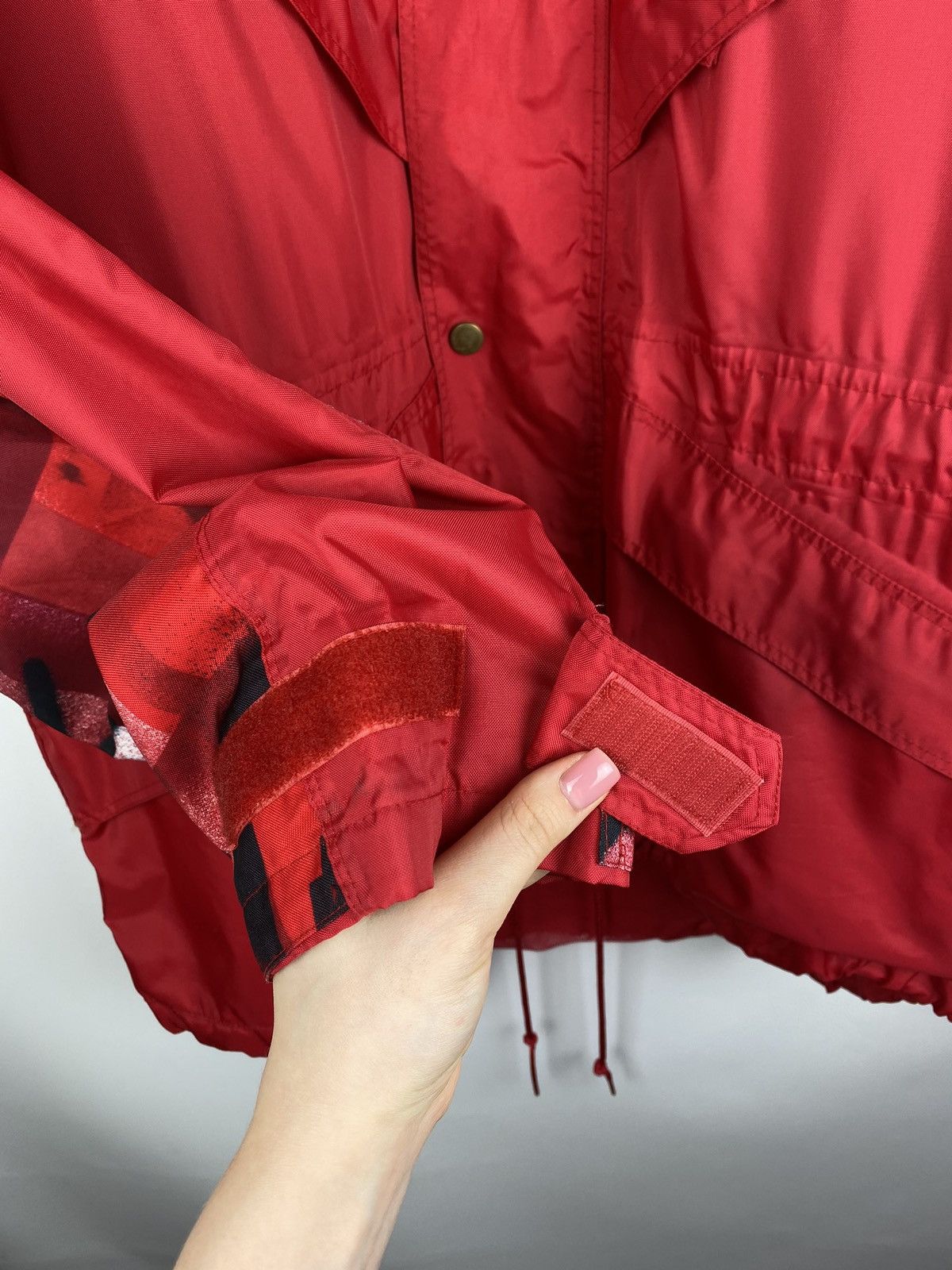 Fjallraven × Vintage Fjallraven vintage overprinted hooded windbreaker jacket Size US L / EU 52-54 / 3 - 9 Thumbnail