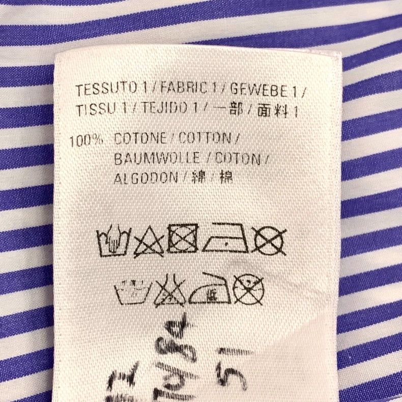 Other Balenciaga size 36 Blue striped logo monogrammed cotton la Size XS / US 0-2 / IT 36-38 - 8 Thumbnail