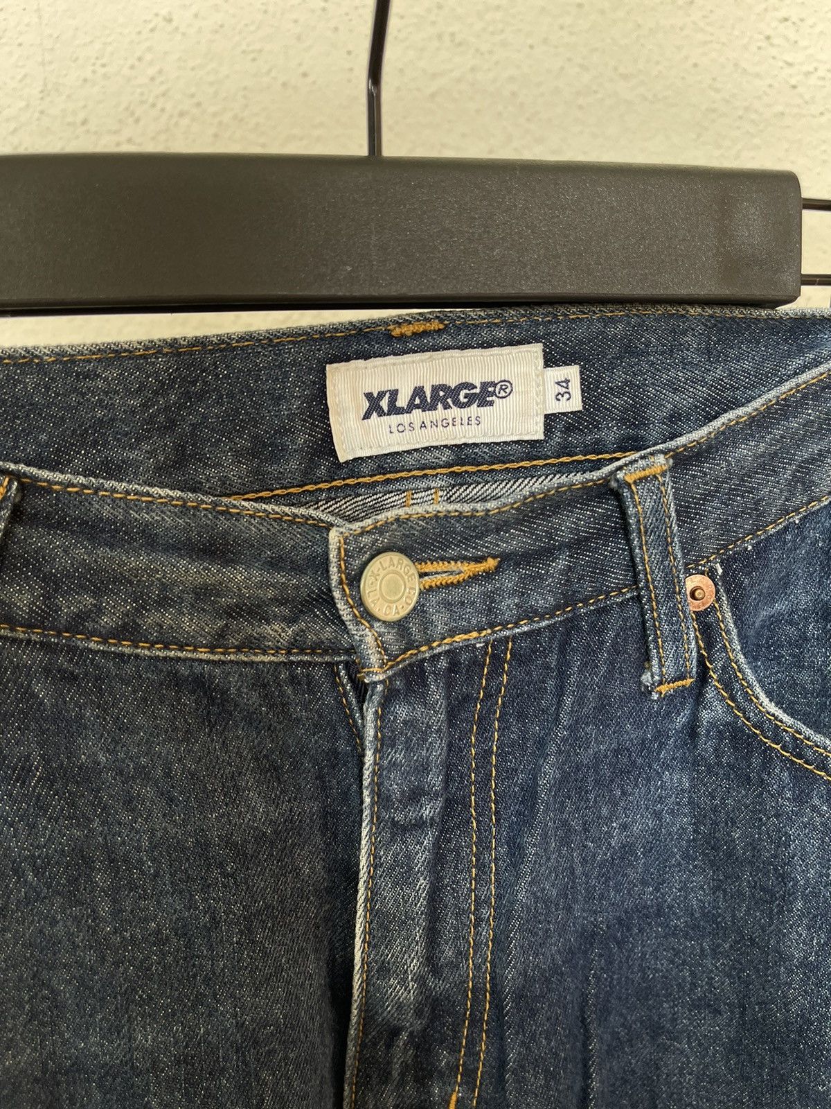 Xlarge XLarge Ape Embroidered Jeans Size US 36 / EU 52 - 4 Thumbnail