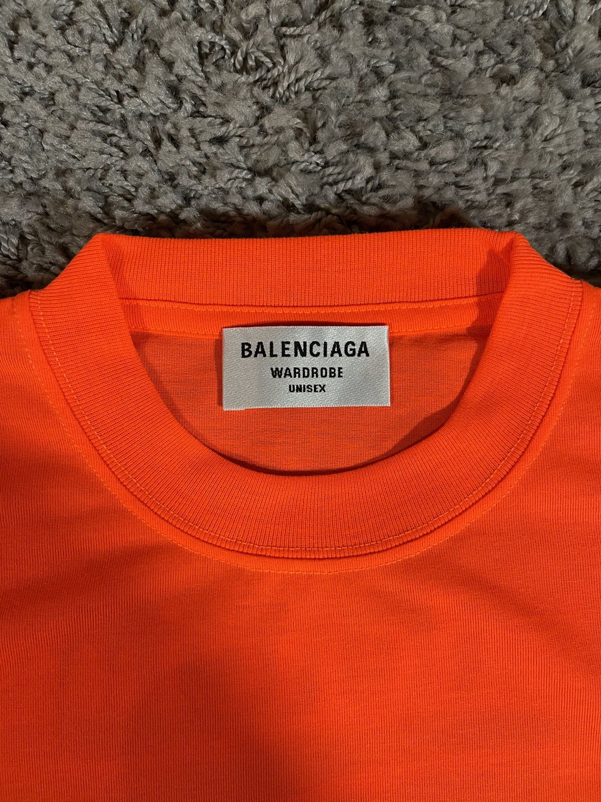 Balenciaga Balenciaga Political Campaign Logo Small Fit T-shirt Orange Size S / US 4 / IT 40 - 4 Thumbnail