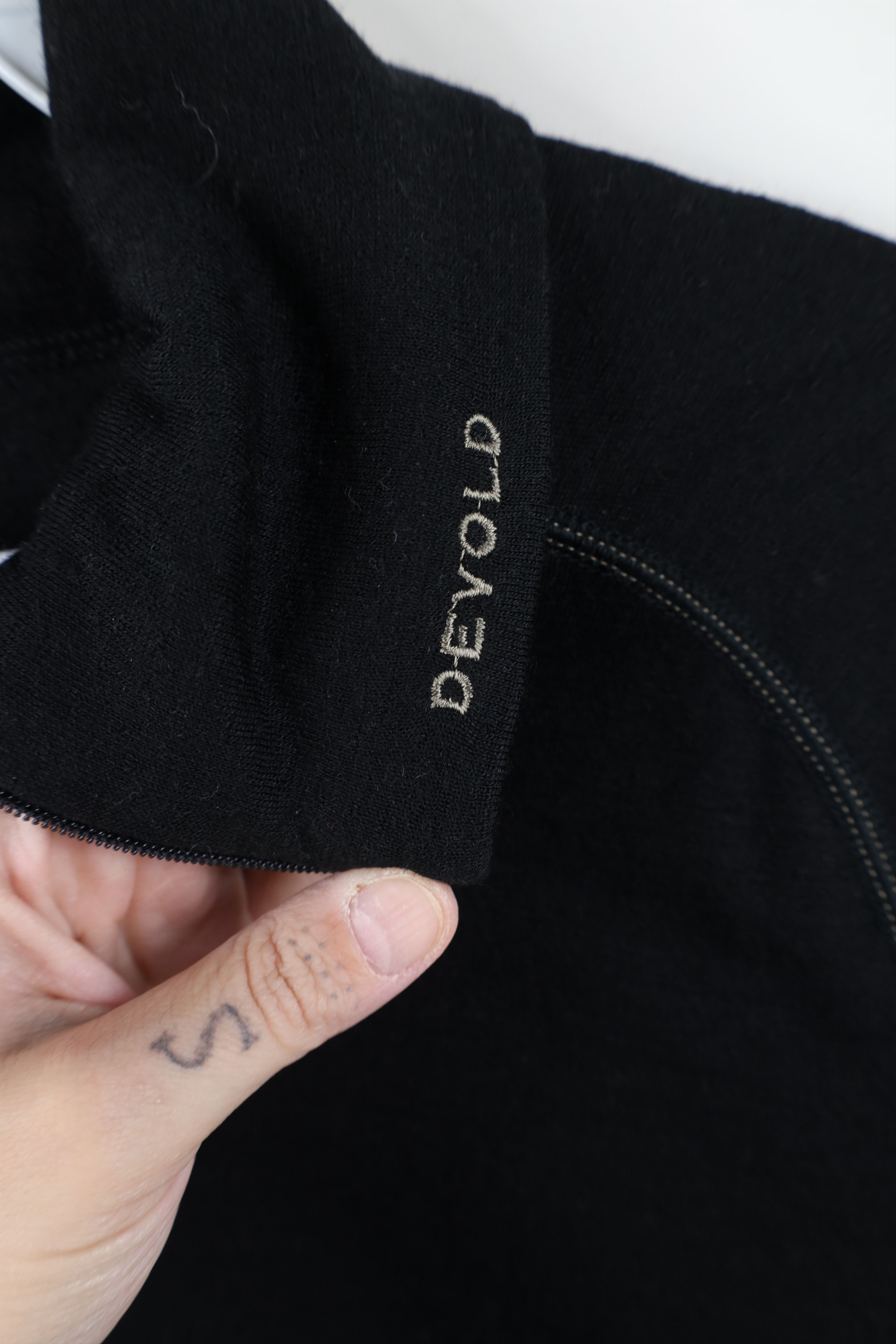 Vintage Devold Norway Merino Wool Knit Half Zip Pullover Sweater Size XL / US 12-14 / IT 48-50 - 4 Thumbnail