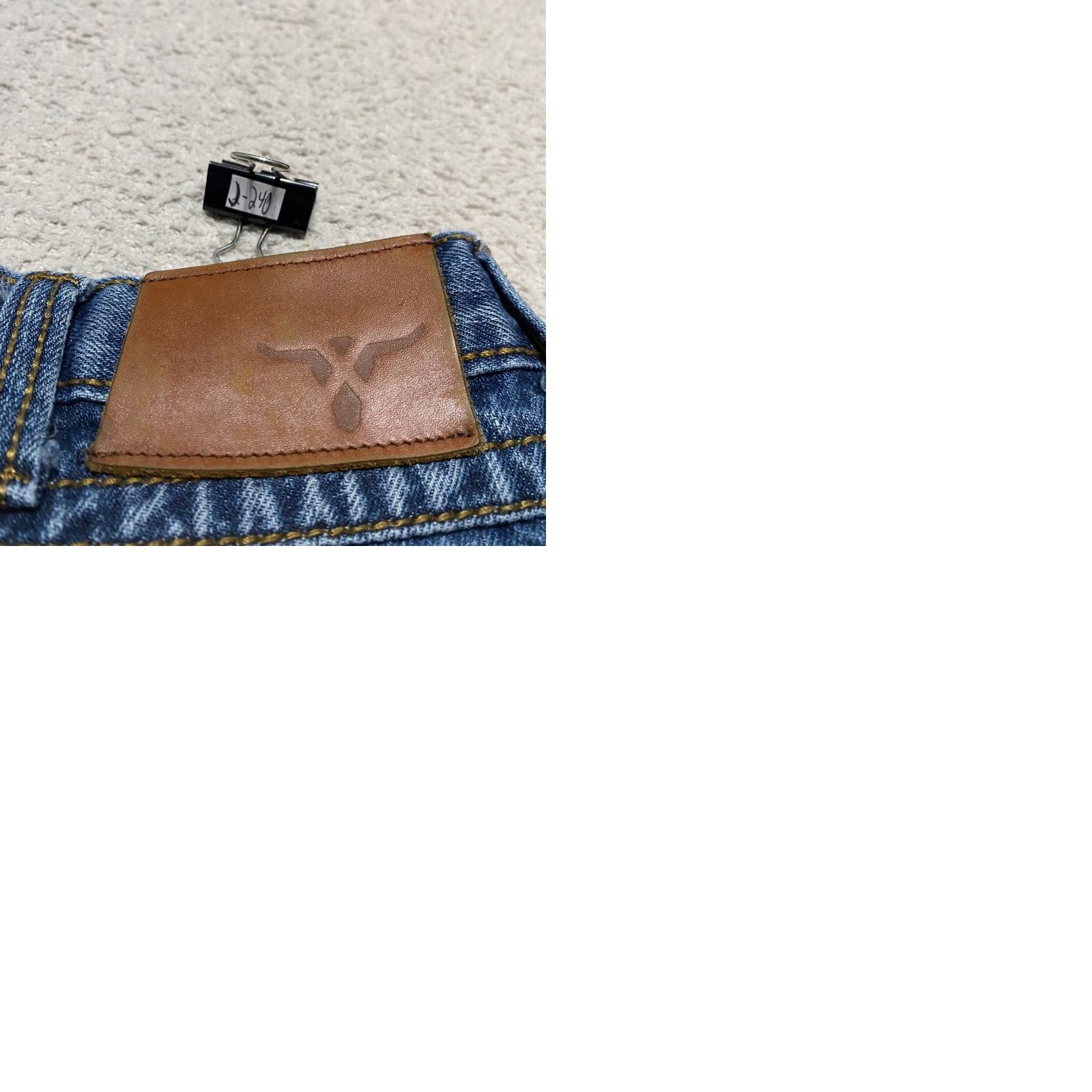 Wrangler Wrangler Jeans Mens 38x30 Blue Denim Relaxed Straight Medium Wash Mid Rise Jeans Mens Blue Denim 5-Pocket Wrangler Relaxed Fit Men’s Jeans Size US 38 / EU 54 - 9 Thumbnail