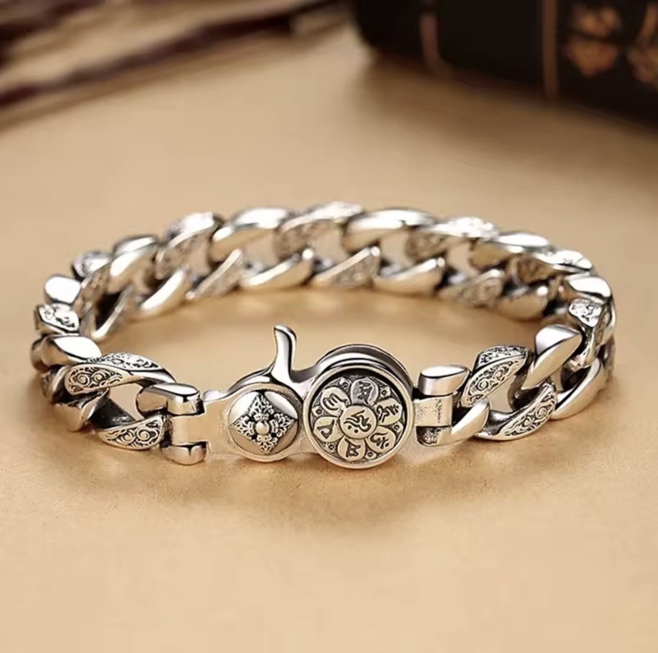 Jewelry Lucky Jinbao Bracelet in Silver, Men's