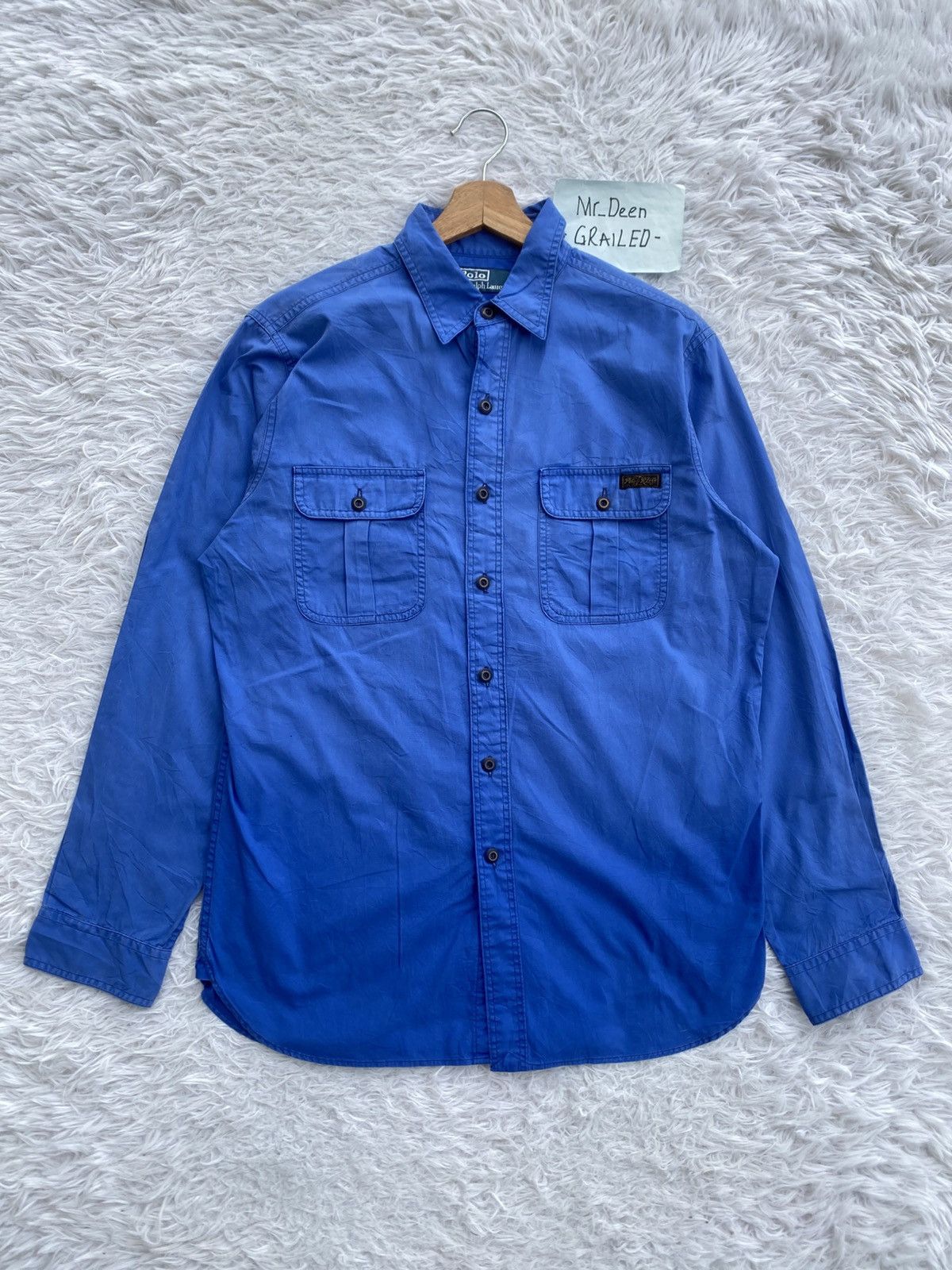 Polo Ralph Lauren Rare Polo by Ralph Lauren Buttons Up Shirt Size US M / EU 48-50 / 2 - 2 Thumbnail