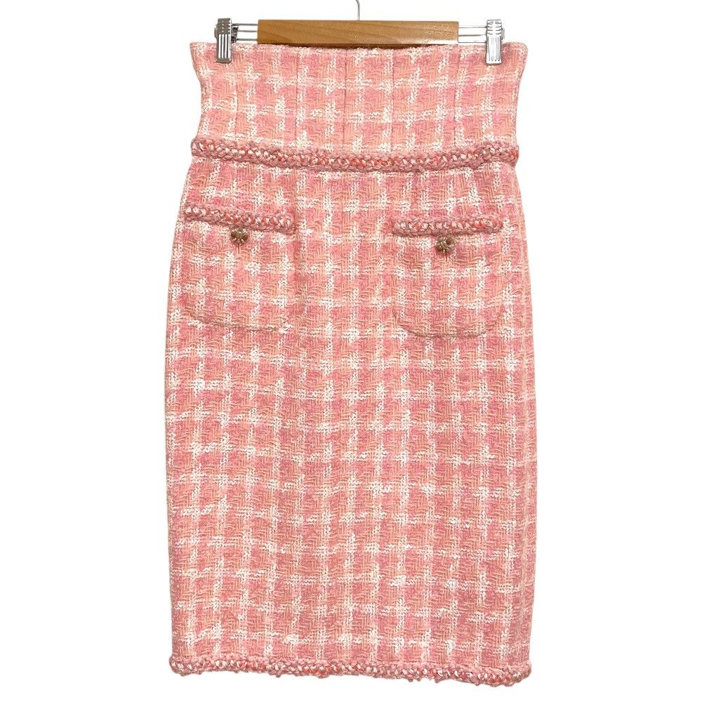 Chanel Chanel Tweed High Waist Skirt Others Skirts P50302 DUTY FREE for USA