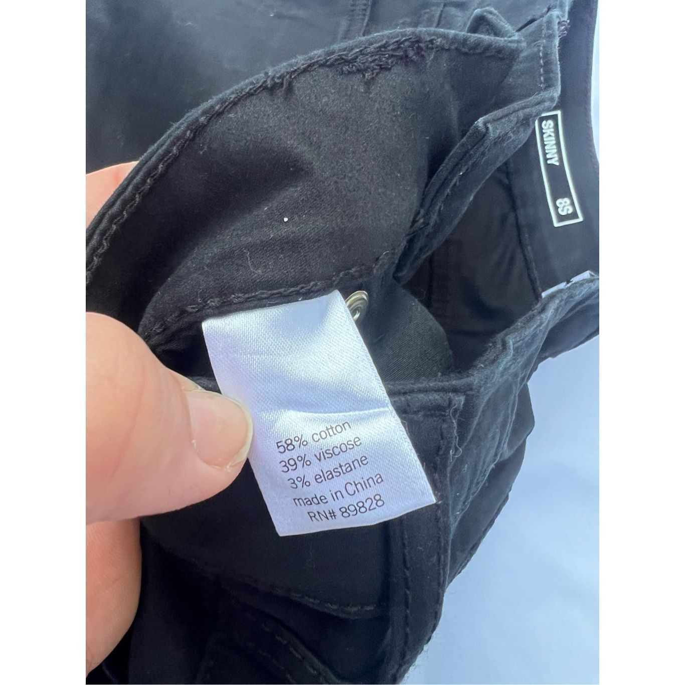 Sonoma Sonoma Black Woman’s Skinny Pants Size 8S Size 30" / US 8 / IT 44 - 5 Thumbnail