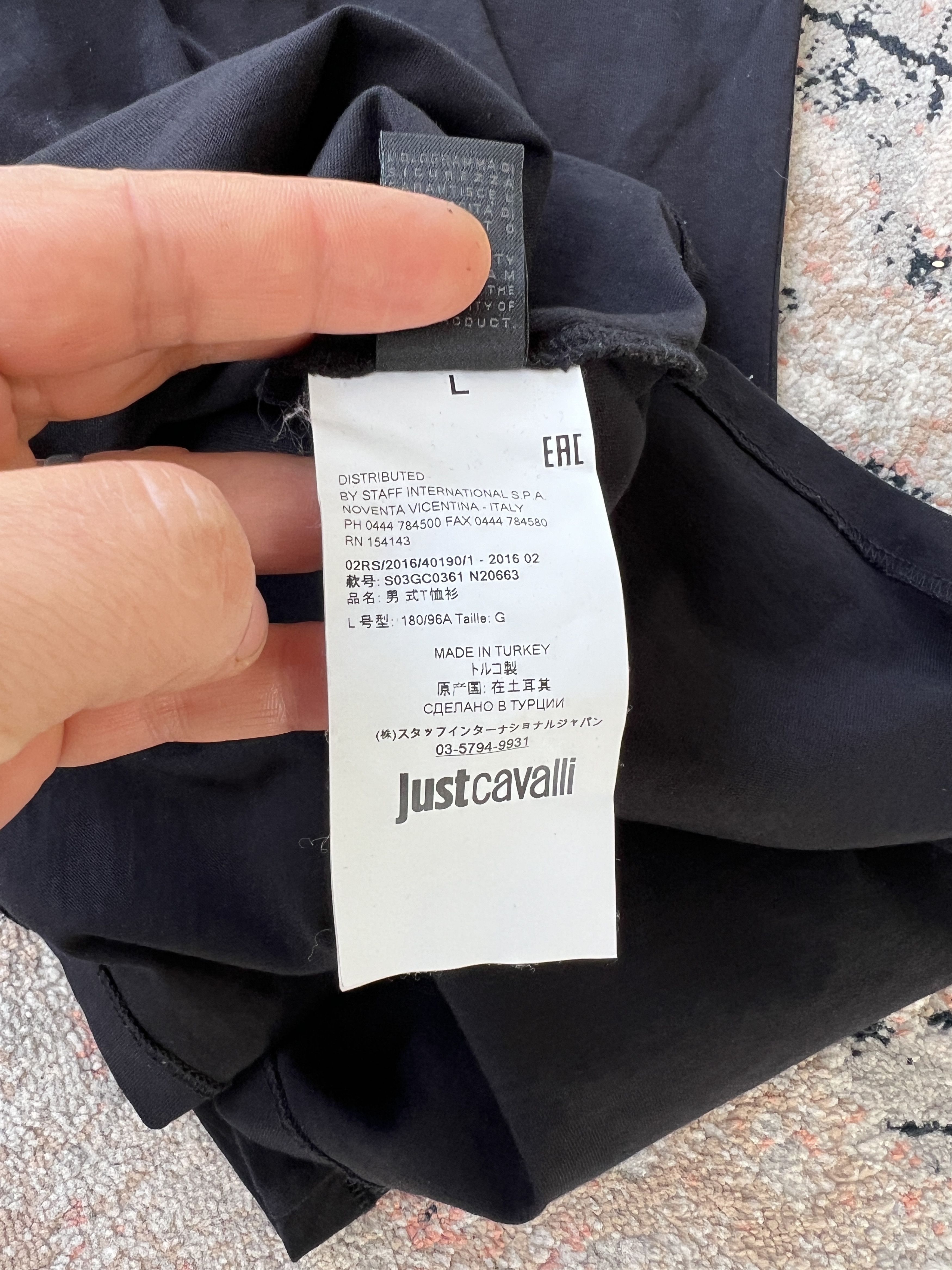 Just Cavalli Just Cavalli Tee Size US L / EU 52-54 / 3 - 8 Thumbnail