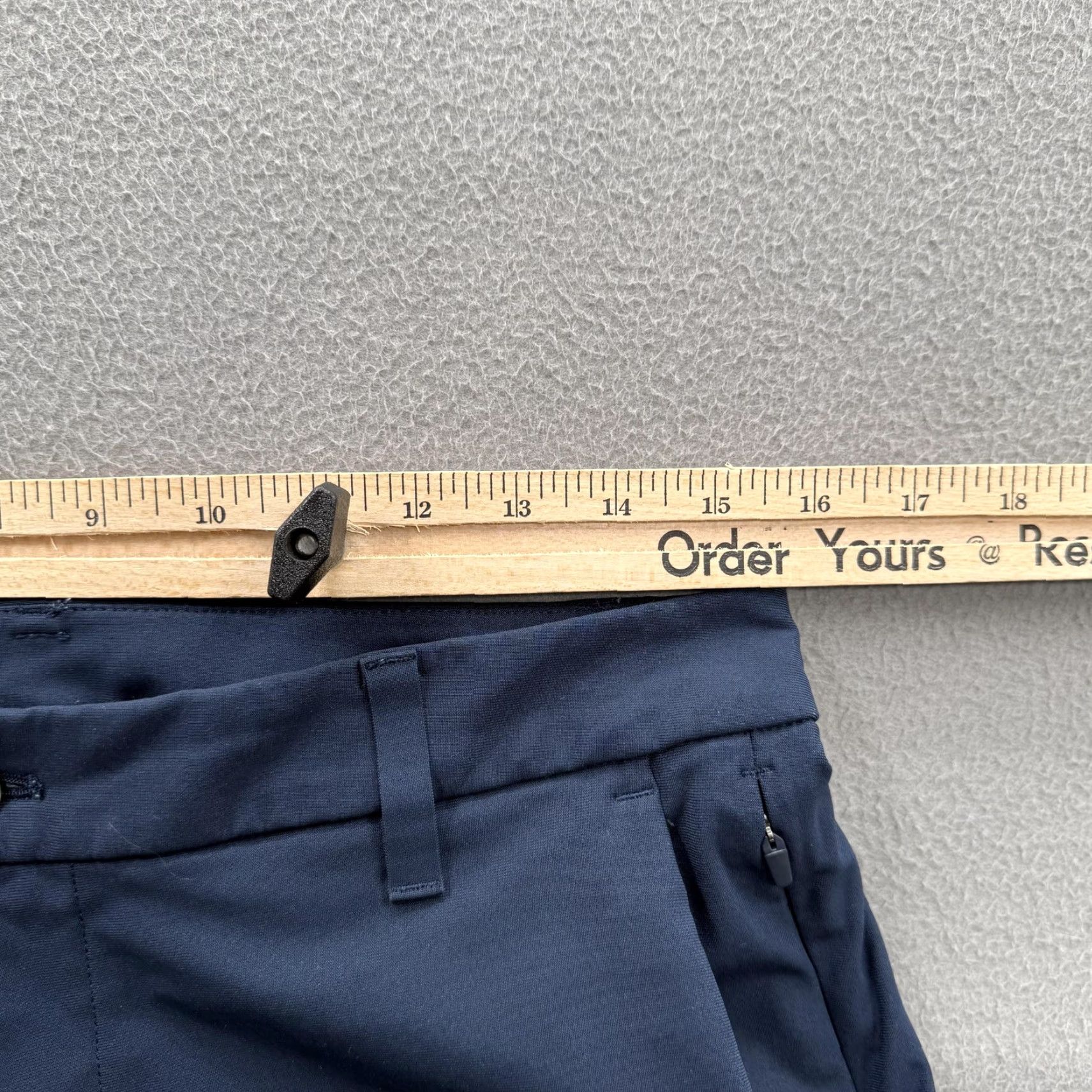 Lululemon Lululemon Pants Mens 31 Slim Blue Chino Golf Casual Flat Front Zip Fly Pockets Logo Tapered Modern 29in 32in Waist Women? Mens Size US 31 - 4 Thumbnail