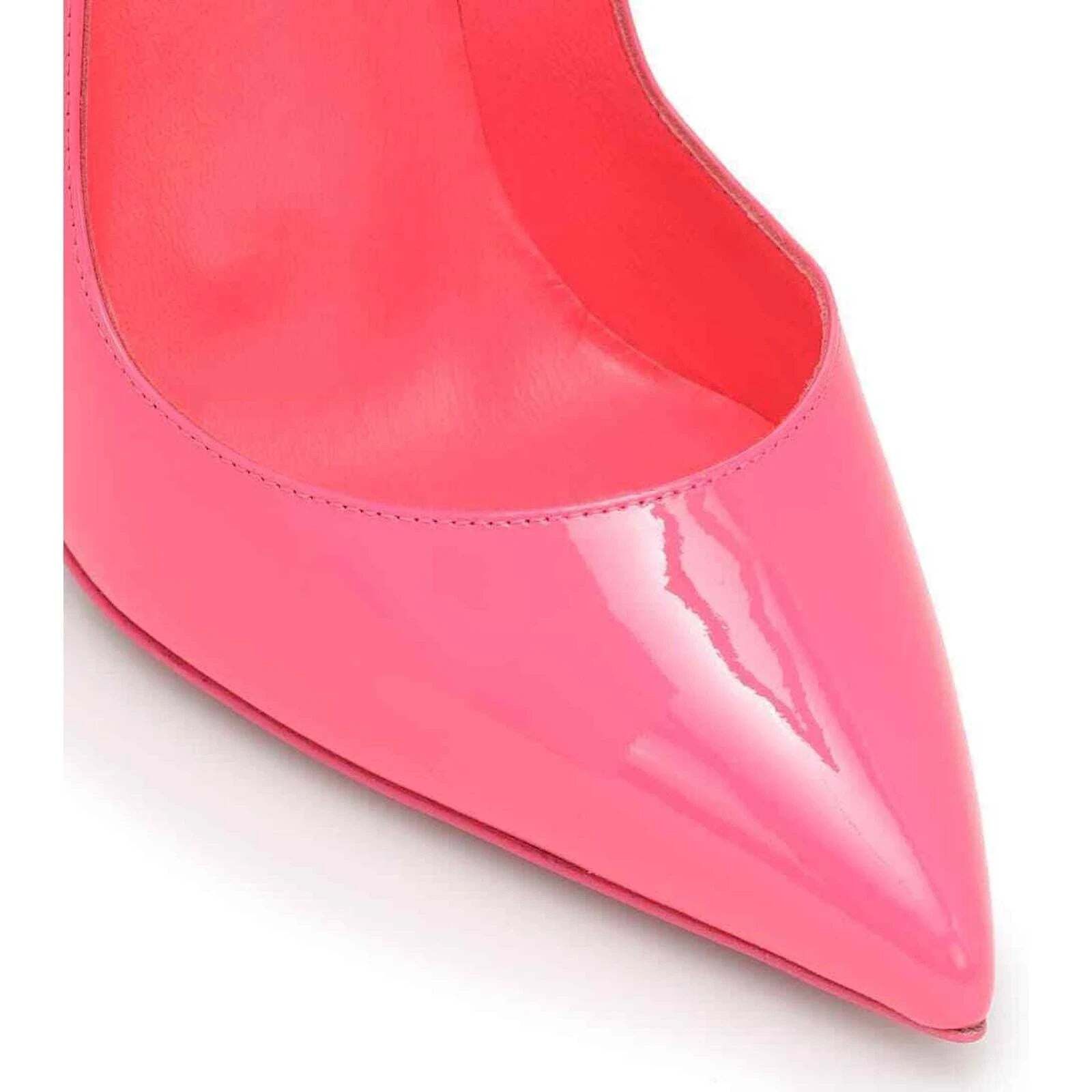 Christian Louboutin Christian Louboutin Hot Chick 100 Magnifique Pink Patent Size US 5 / IT 35 - 6 Thumbnail