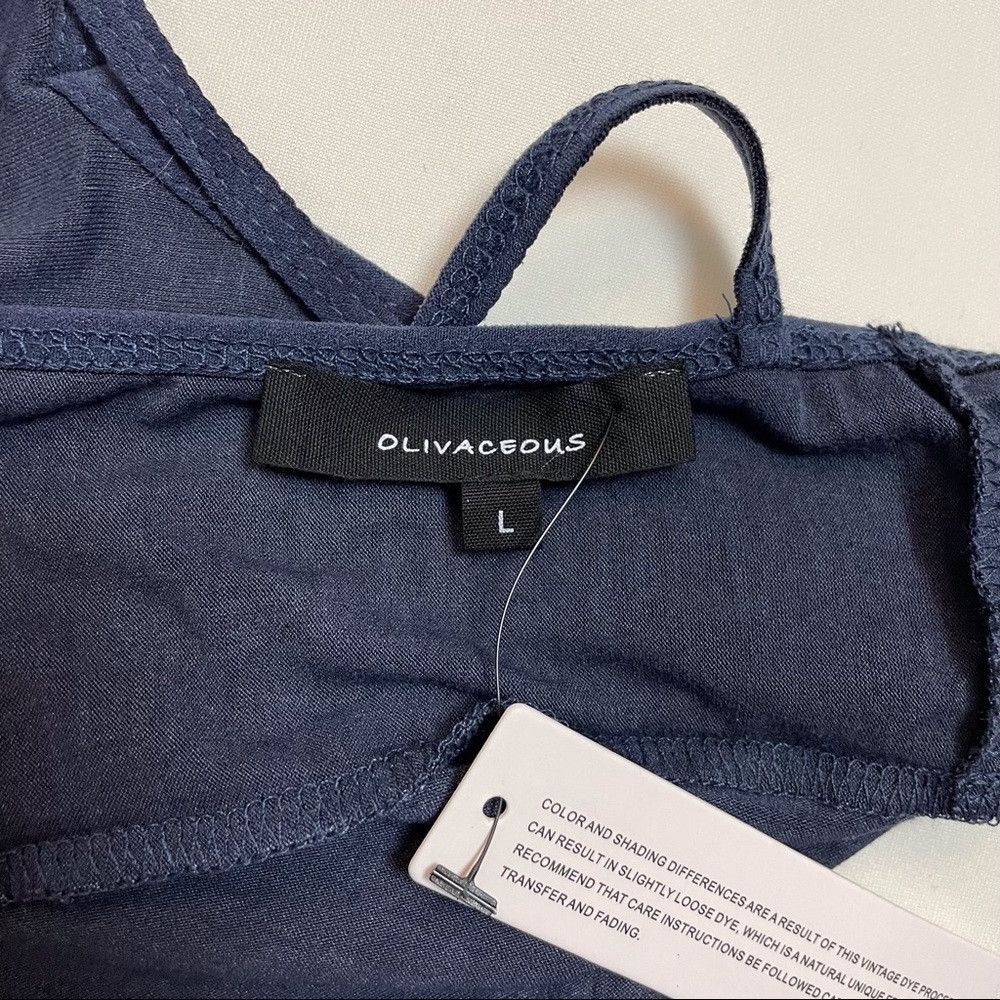 Other NWT New Olivaceous Bodysuit Blue Short Sleeves Size M Size M / US 6-8 / IT 42-44 - 8 Thumbnail