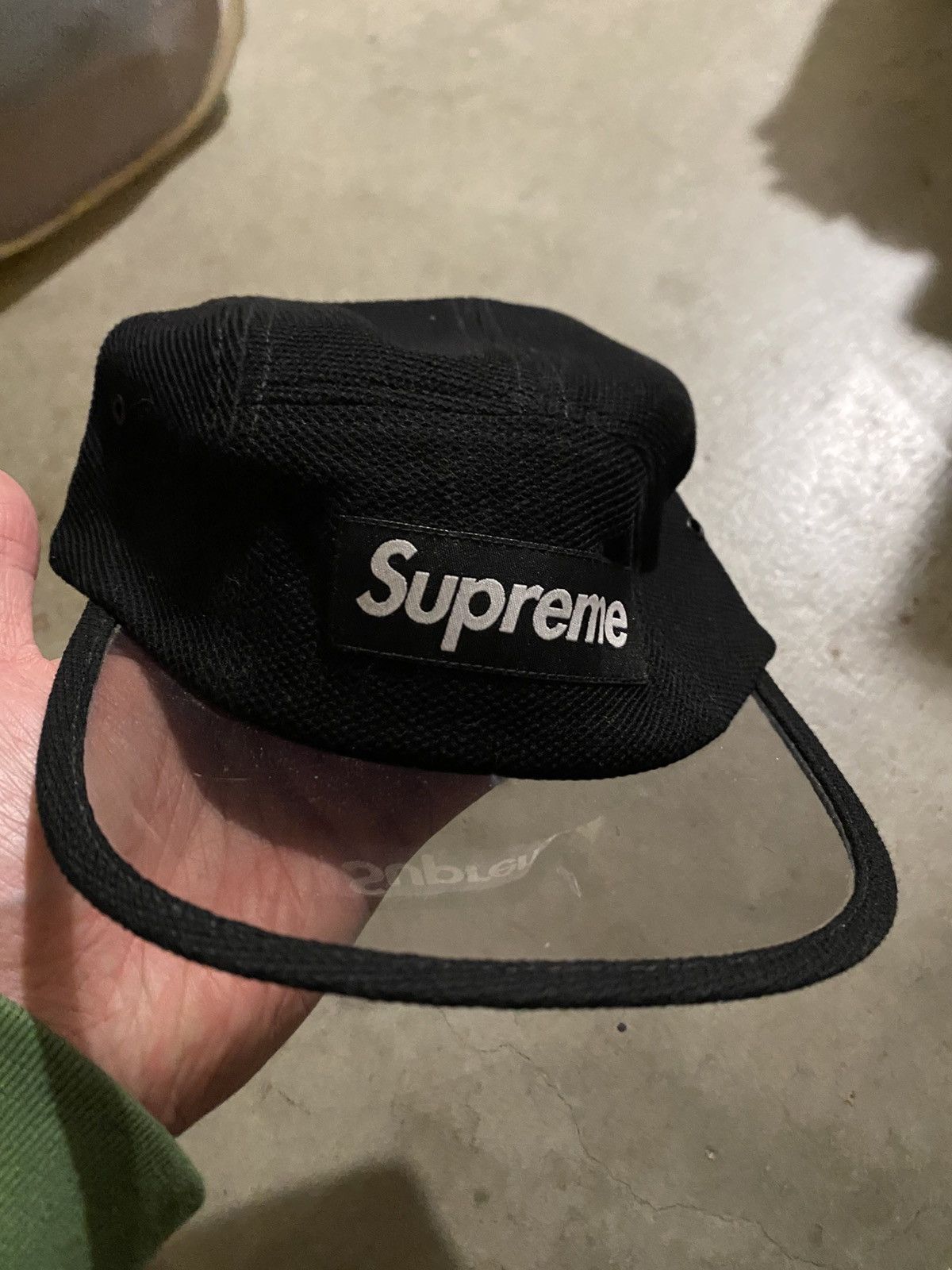 Supreme Supreme Hat Pique Angler Camp Cap Transparent Brim Size ONE SIZE - 1 Thumbnail