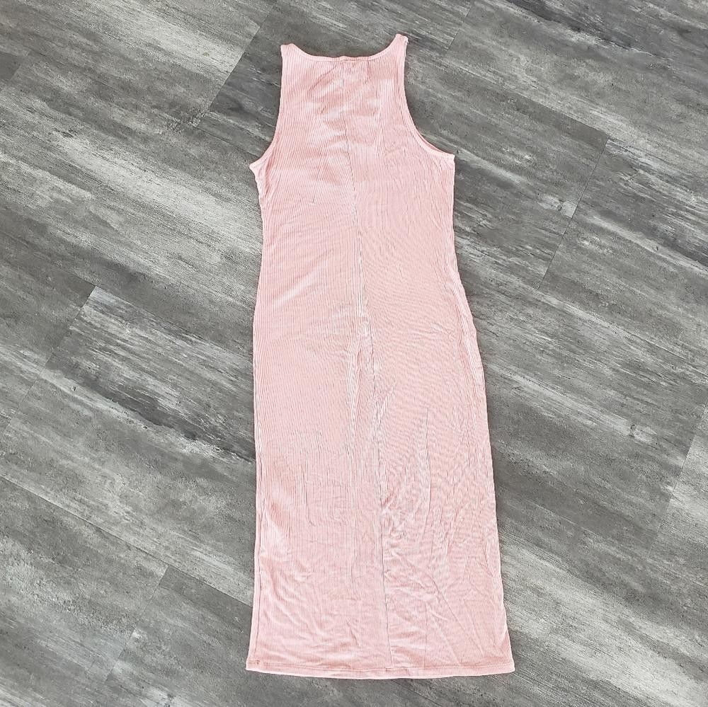 Forever 21 Dust Pink F21 Laced Up Long Midi Size S / US 4 / IT 40 - 2 Thumbnail