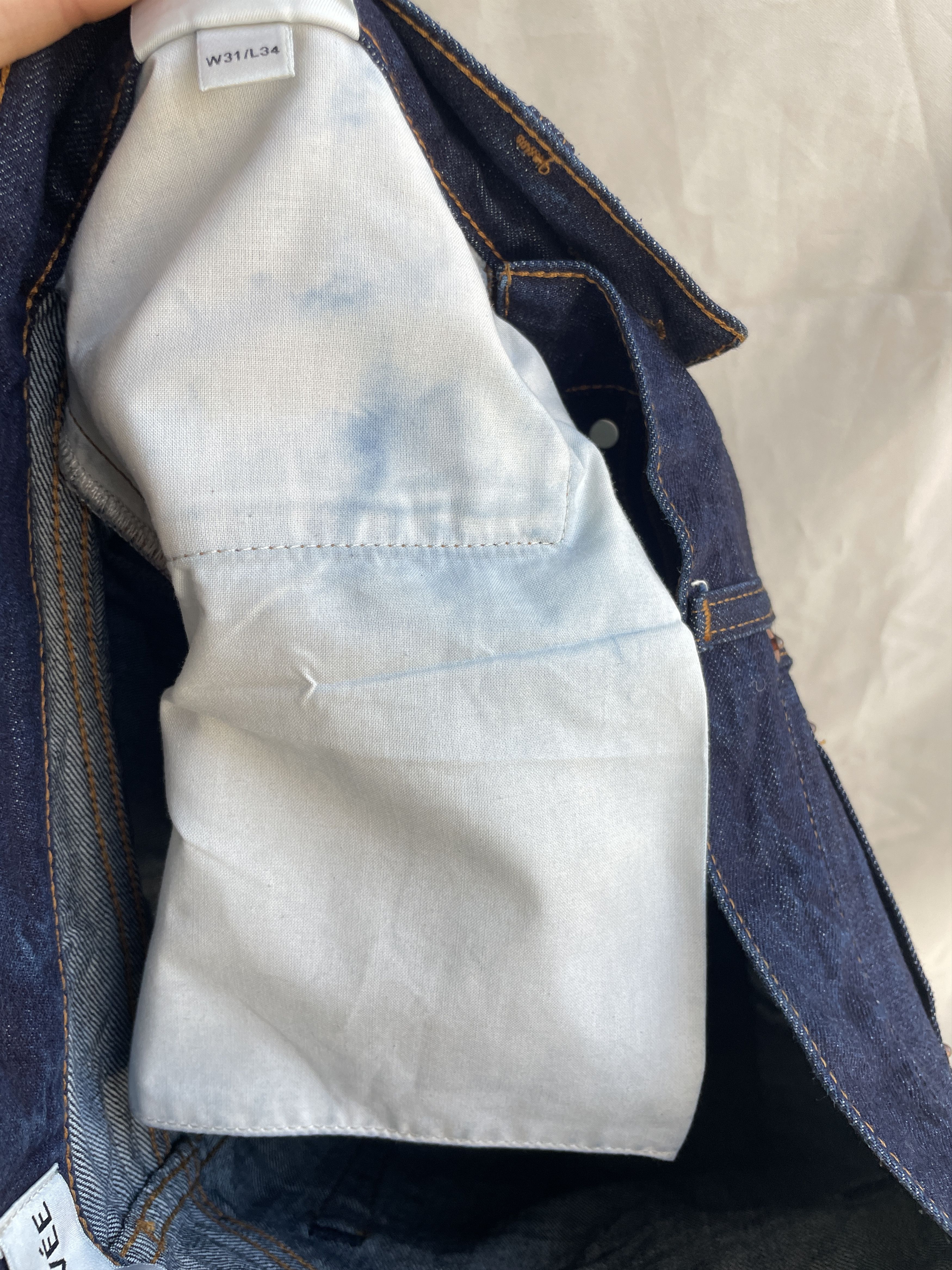 SALLE PRIVEE Salle Privee Lewitt Selvedge Made in Italy Slim Fit Denim Size US 31 - 10 Thumbnail