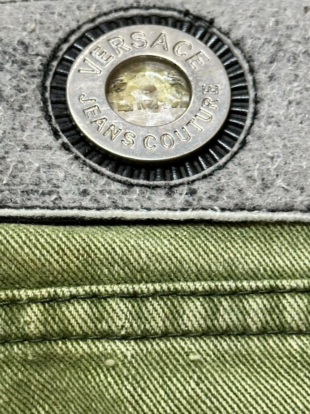 Versace Jeans Couture Vintage Versace Jeans courture 3 Quarter Denjm Size US 33 - 7 Thumbnail