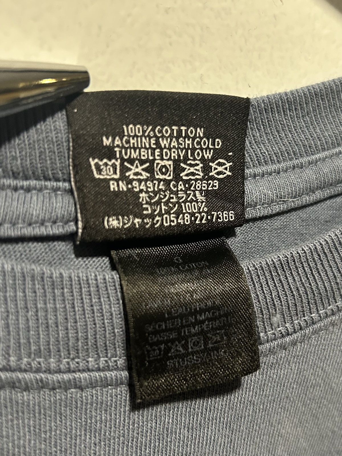 Stussy Stussy Classic Dyed Pigment Tee Size US L / EU 52-54 / 3 - 5 Thumbnail