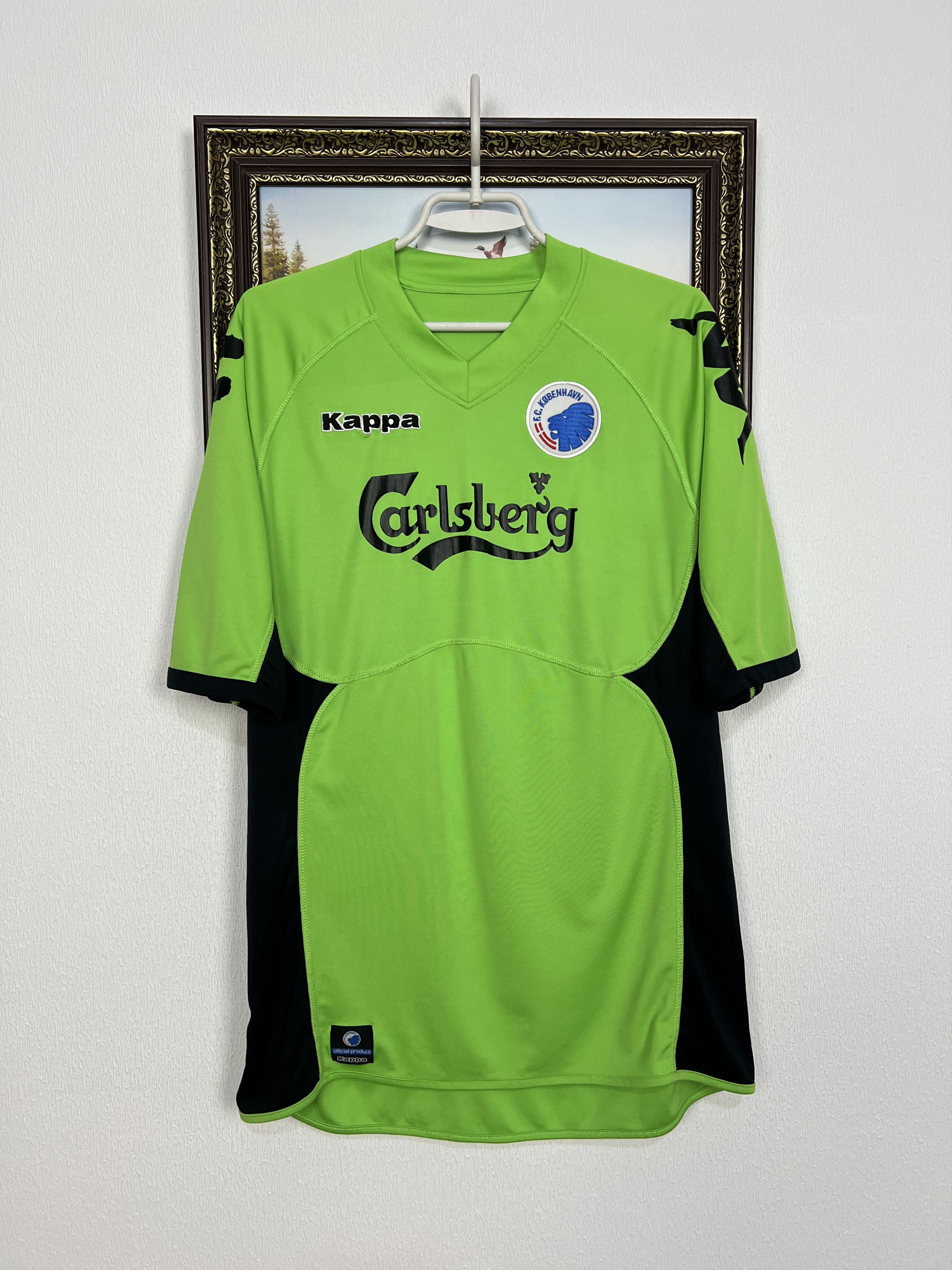 Kappa Kobenhavn Copenhagen Third football shirt 2007 Soccer Jersey Size US XL / EU 56 / 4 - 1 Thumbnail