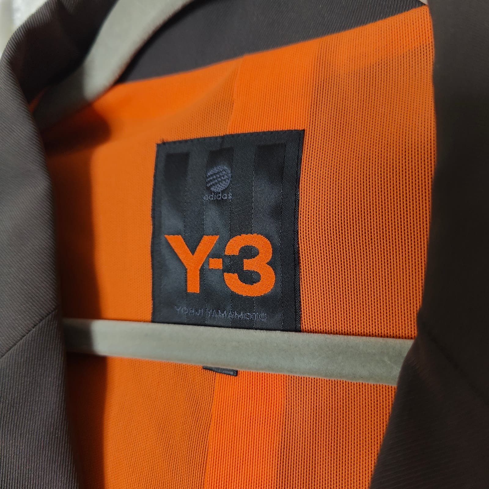 Adidas Vintage Adidas Y-3 Yohji Yamamoto Blazer Mens Medium Gray Size US M / EU 48-50 / 2 - 3 Thumbnail