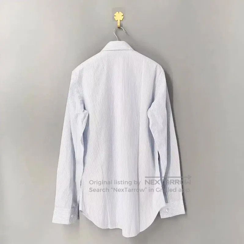 Dior Dior Blue Cotton Long Sleeve Shirt . Size US M / EU 48-50 / 2 - 2 Thumbnail