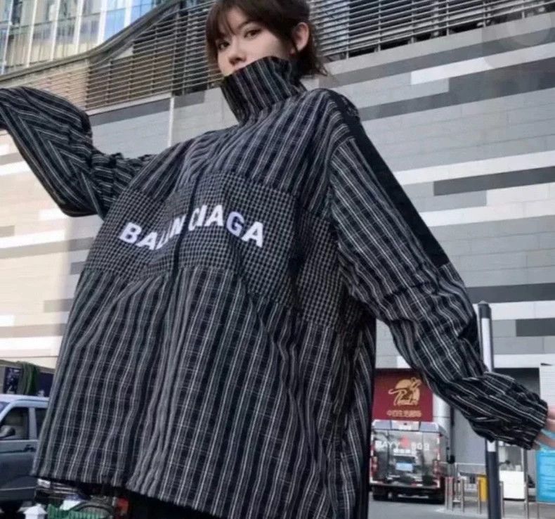 Balenciaga Balenciaga Black Plaid Jacket Size US S / EU 44-46 / 1 - 9 Thumbnail