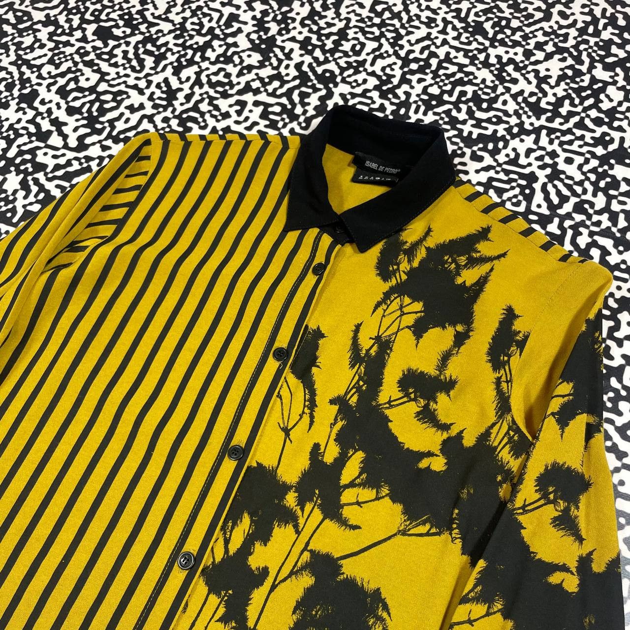 Japanese Brand Vintage Y2K Isabel De Pedro Luxury Abstract Japanese Shirt Size S / US 4 / IT 40 - 8 Thumbnail