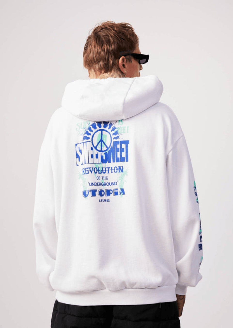 Afends NWT Afends - Utopia - Men's White Organic Hoodie - Medium Size US M / EU 48-50 / 2 - 14 Thumbnail