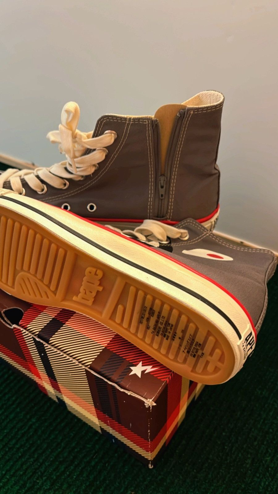 Bape Shark Apesta Hi Size US 8.5 / EU 41-42 - 6 Thumbnail